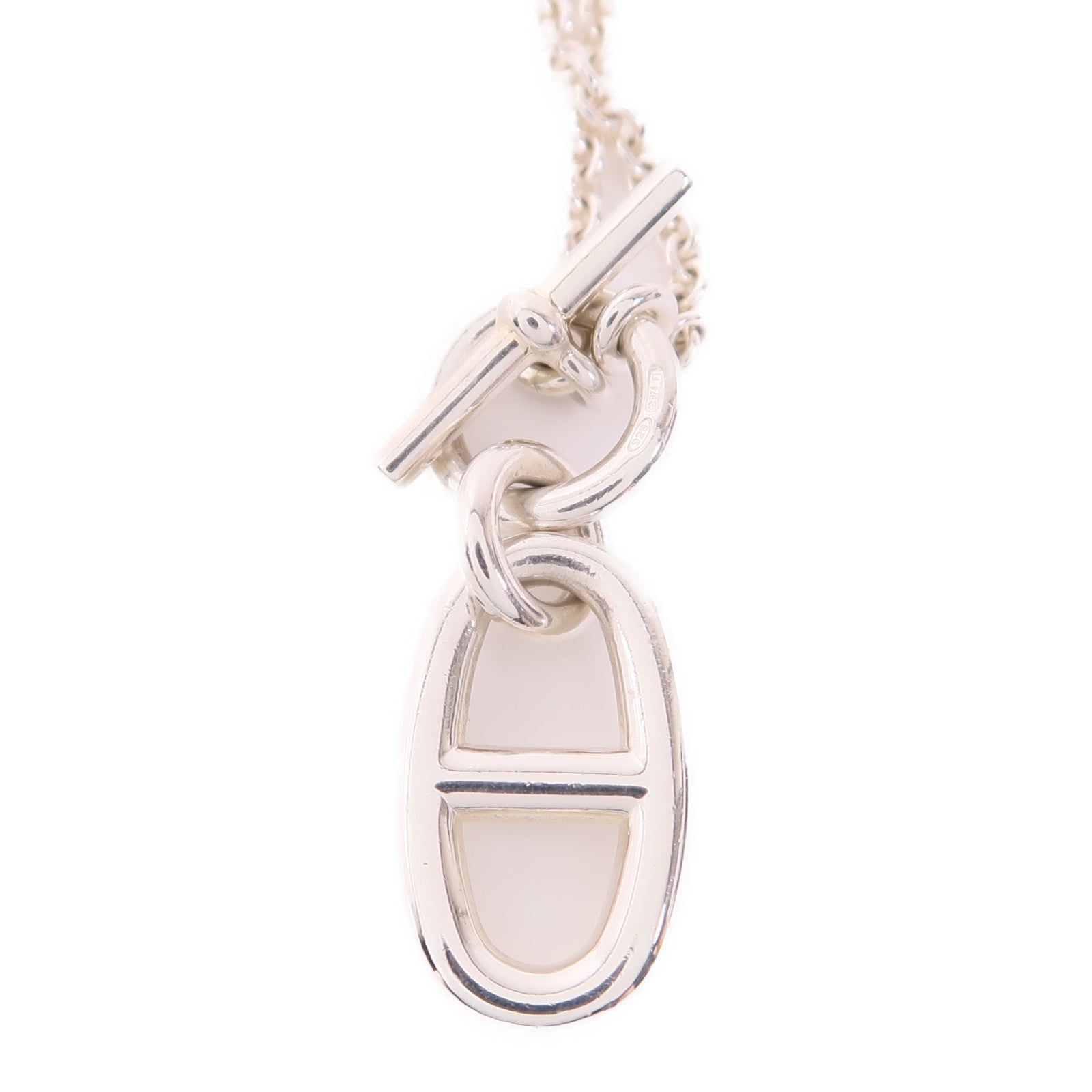 HERMES 【激減優惠】925純銀Chaine d'ancre Enchainee項鍊