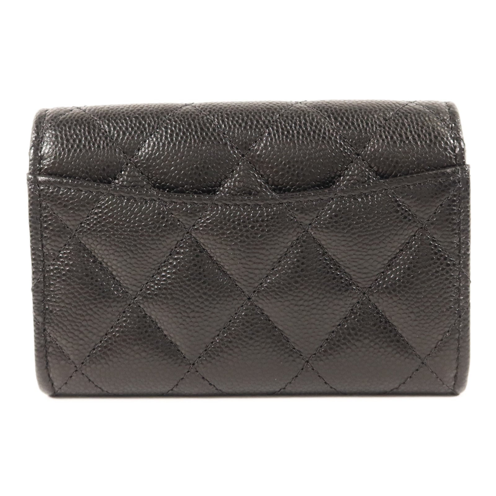 CHANEL 牛皮皮革Card Case金扣卡片套