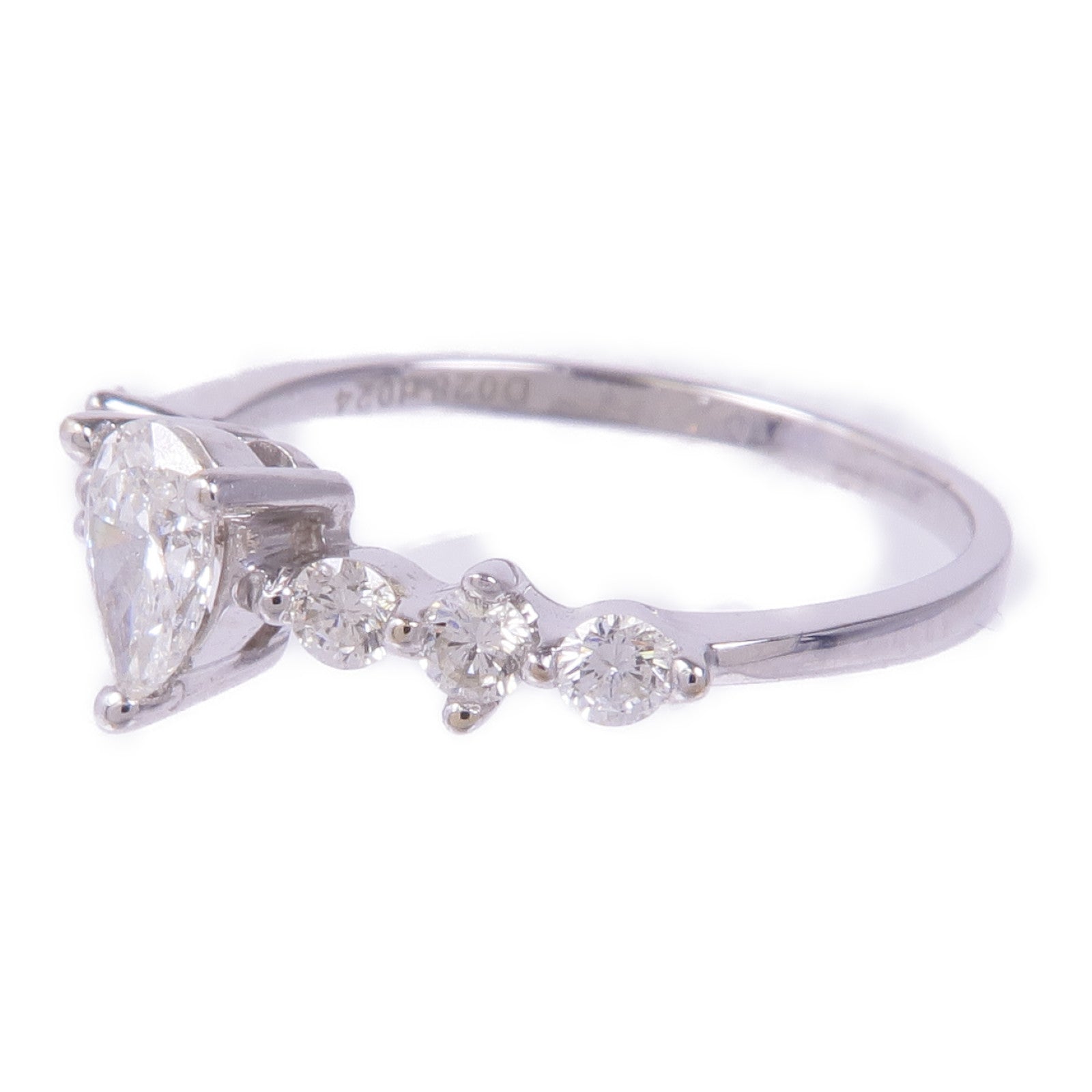 JEWELRY 18K白金Diamond Ring鑽石戒指US#5.75