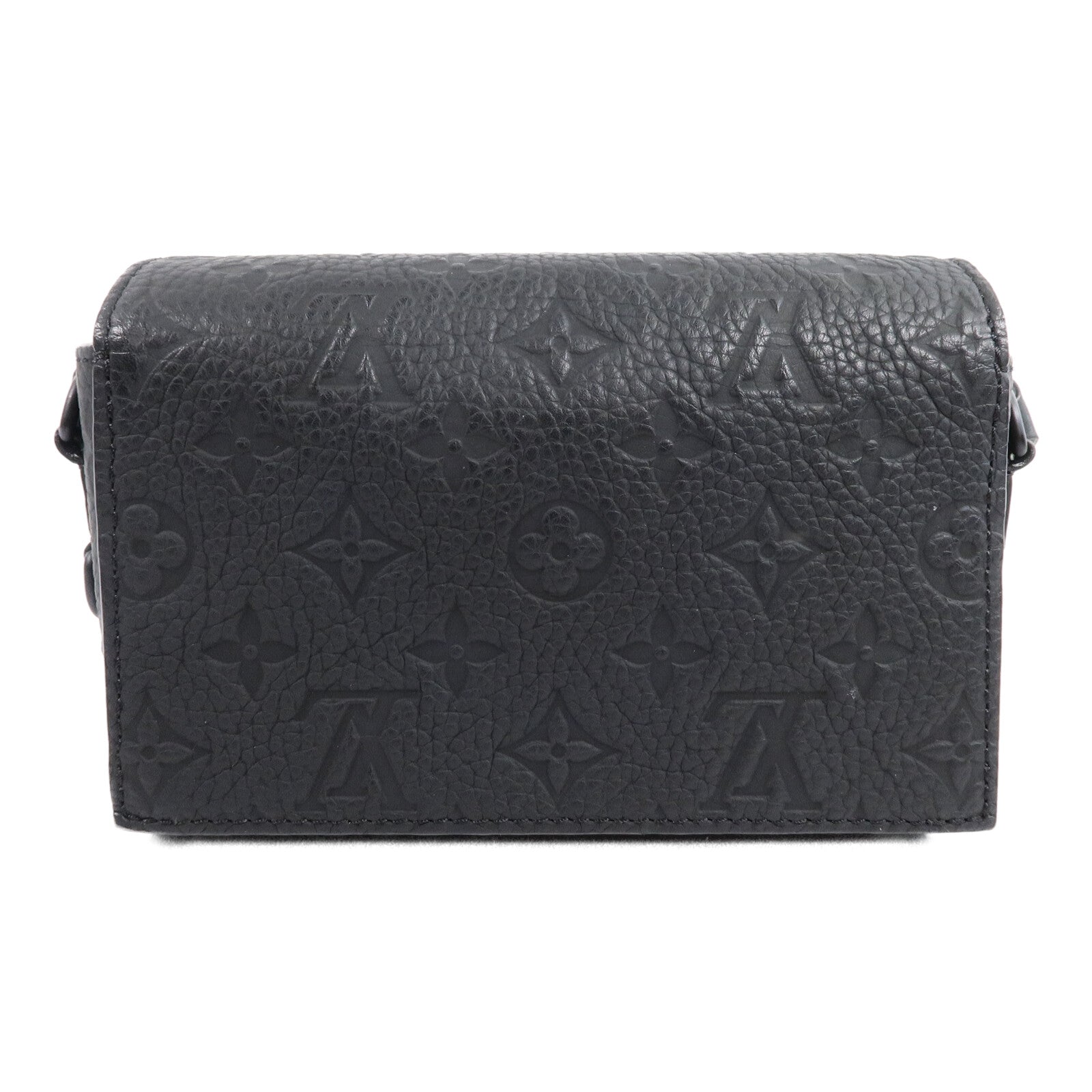 LOUIS VUITTON Monogram Taurillon Steamer Wearable Wallet肩背袋