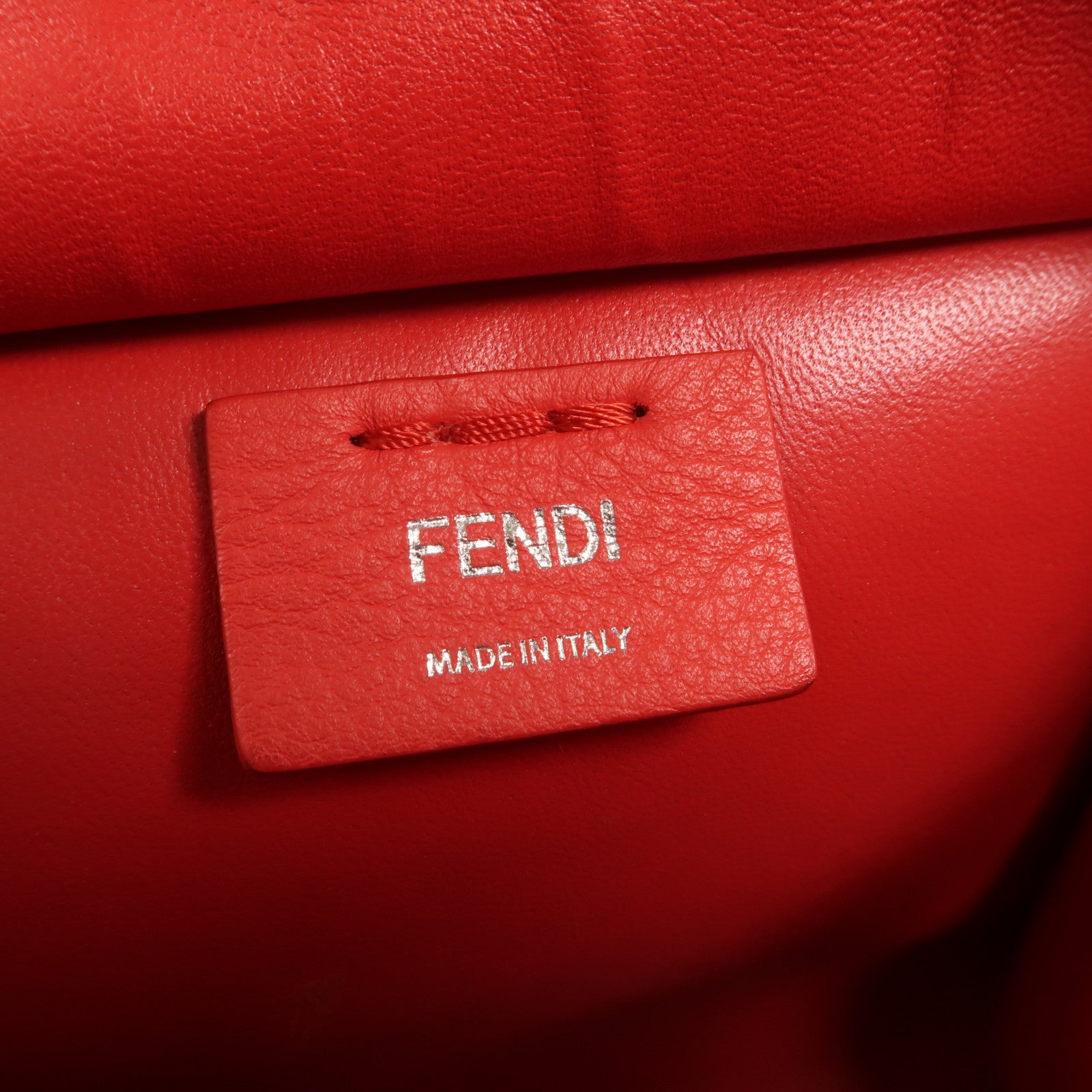 FENDI 牛皮皮革Mini 3 Jours銀扣手挽肩背兩用袋