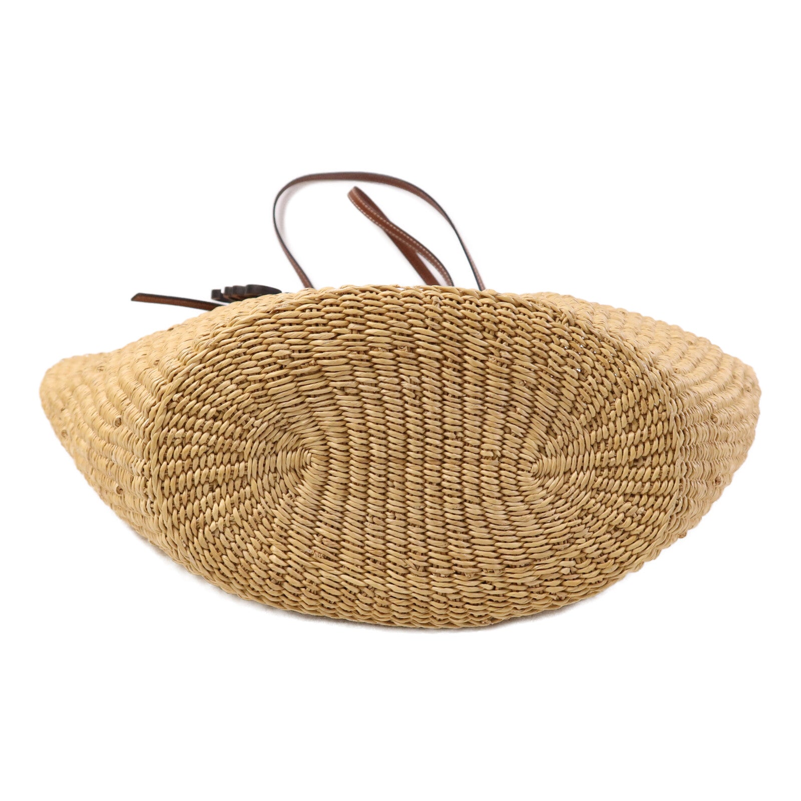 LOEWE 藤料Shell Basket Bag肩背袋