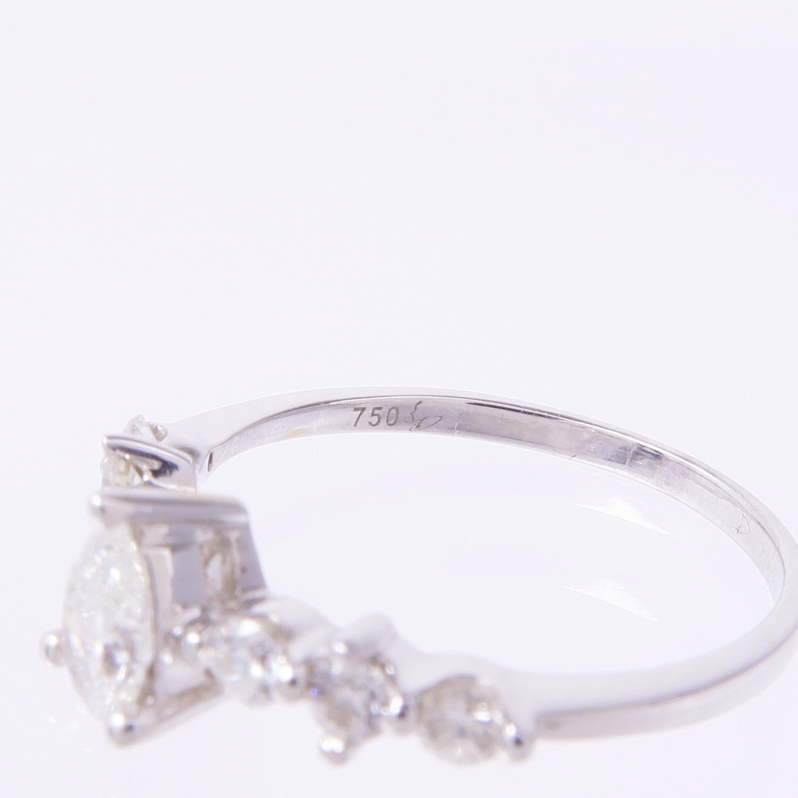 JEWELRY 18K白金Diamond Ring鑽石戒指US#5.75