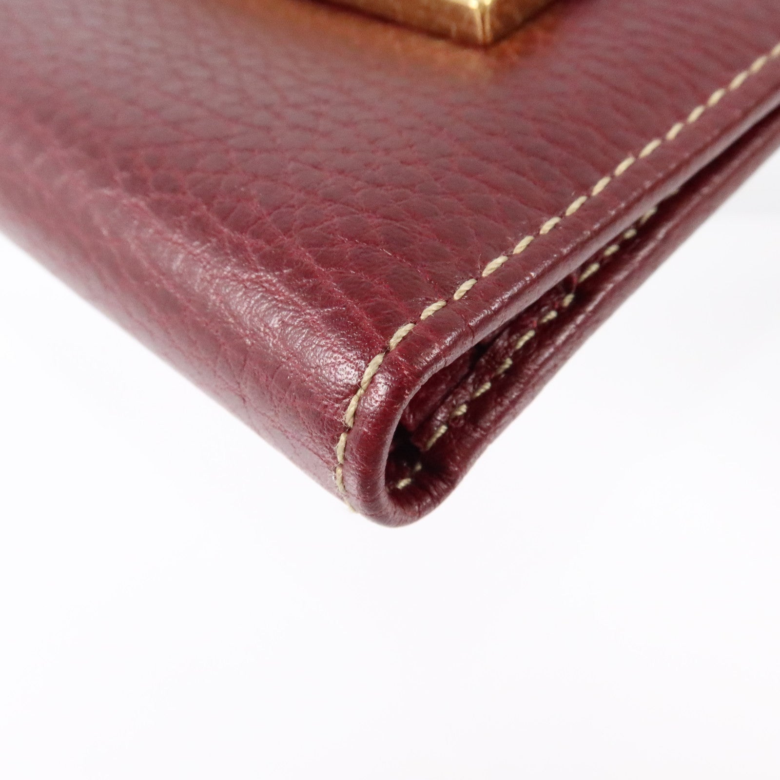 GUCCI 牛皮皮革Wallet金扣錢包