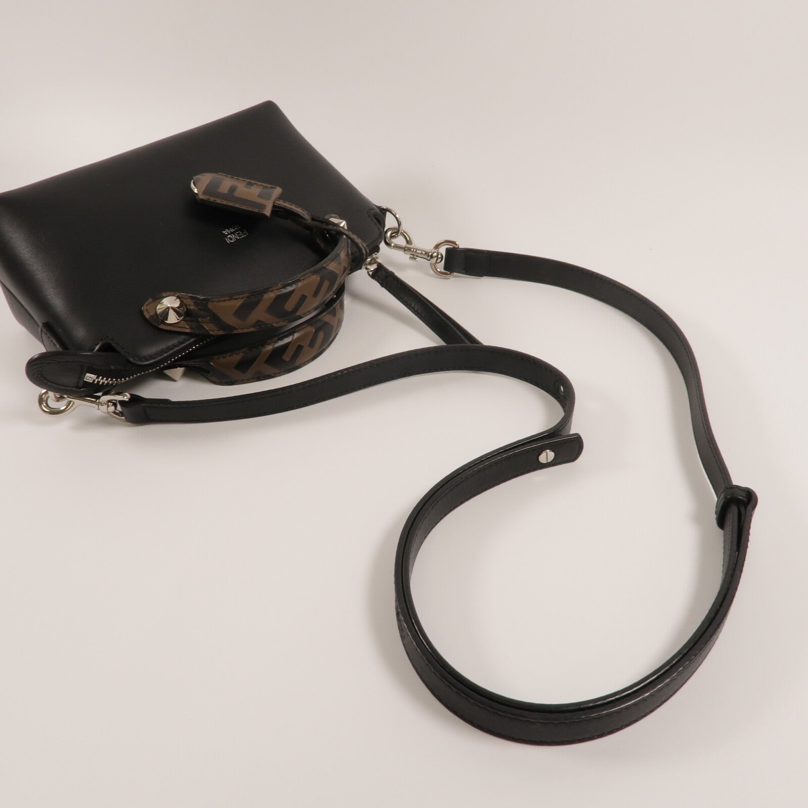 FENDI 牛皮皮革By The Way Mini手挽肩背兩用袋