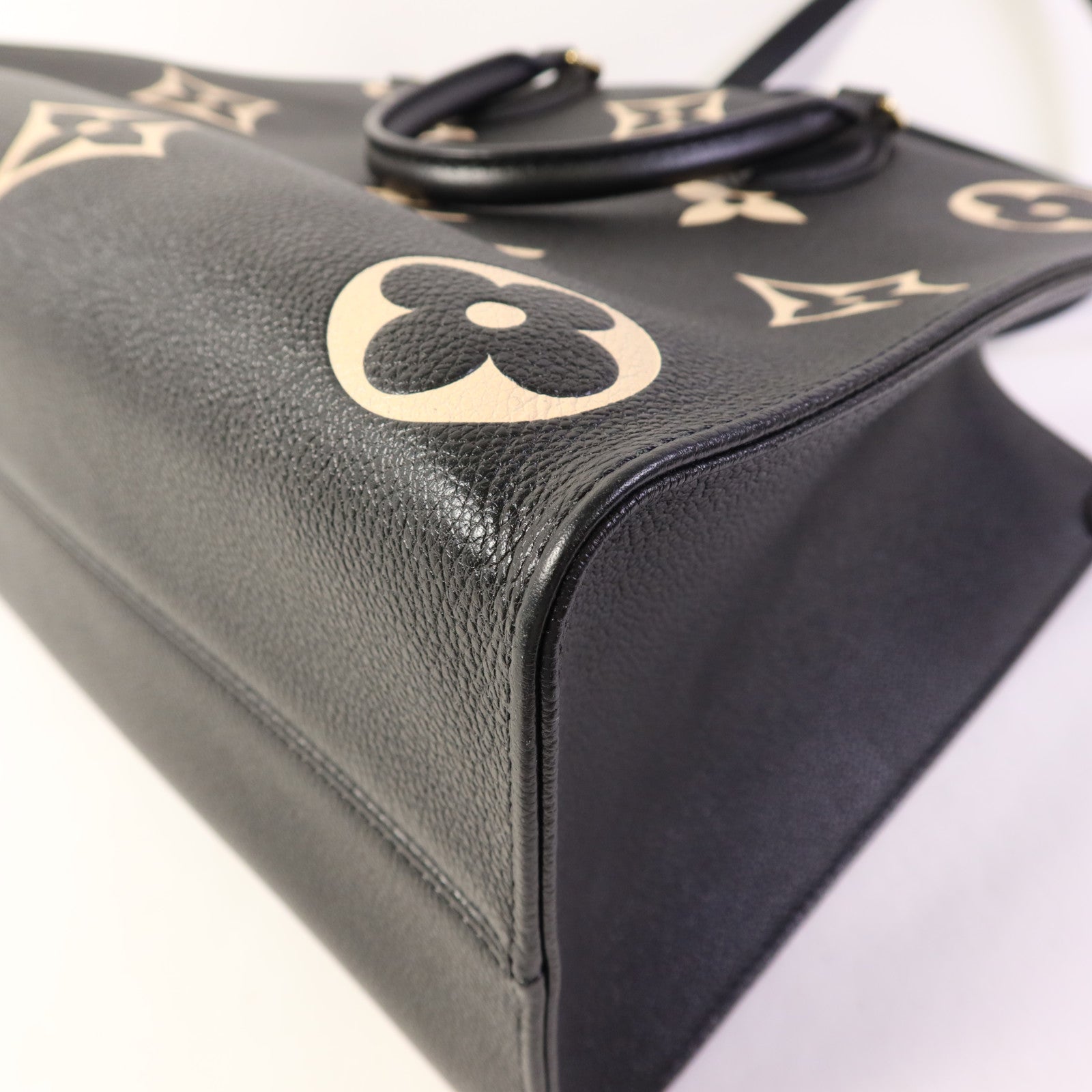 LOUIS VUITTON Monogram Empreinte OnTheGO金扣手挽肩背兩用袋