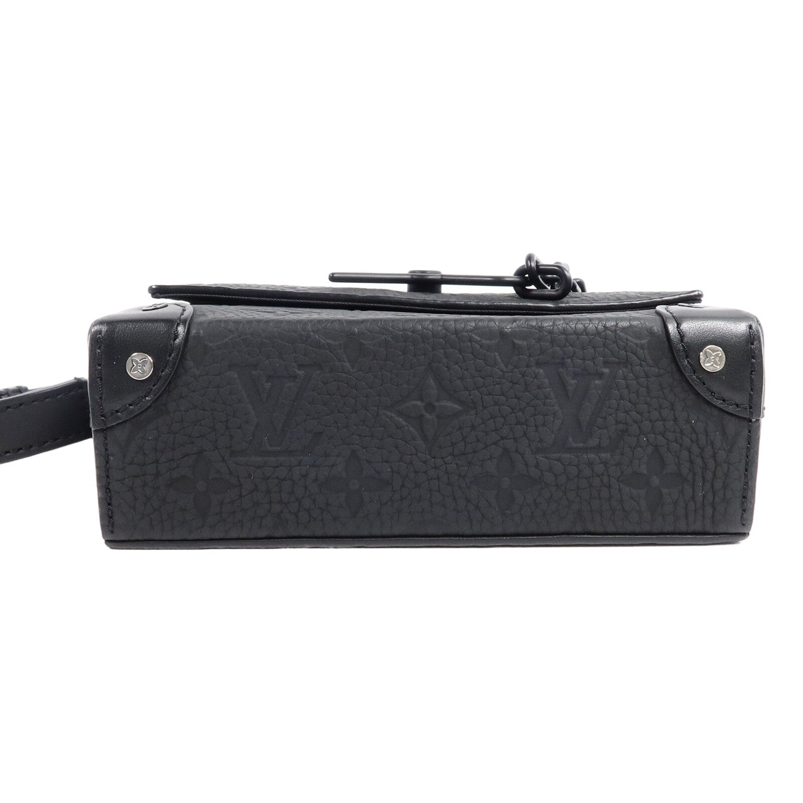 LOUIS VUITTON Monogram Taurillon Steamer Wearable Wallet肩背袋