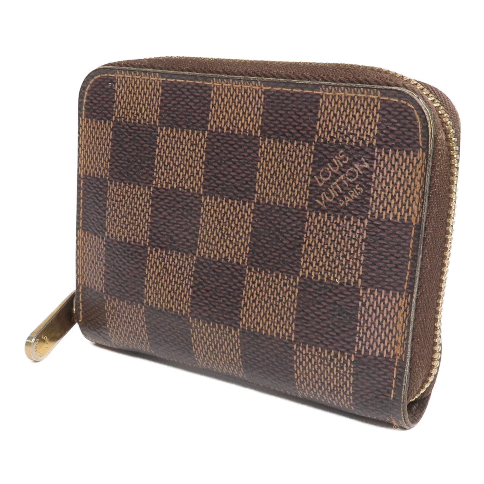 LOUIS VUITTON 【激減優惠】Damier Zippy Coin Purse金扣零錢包/卡片套