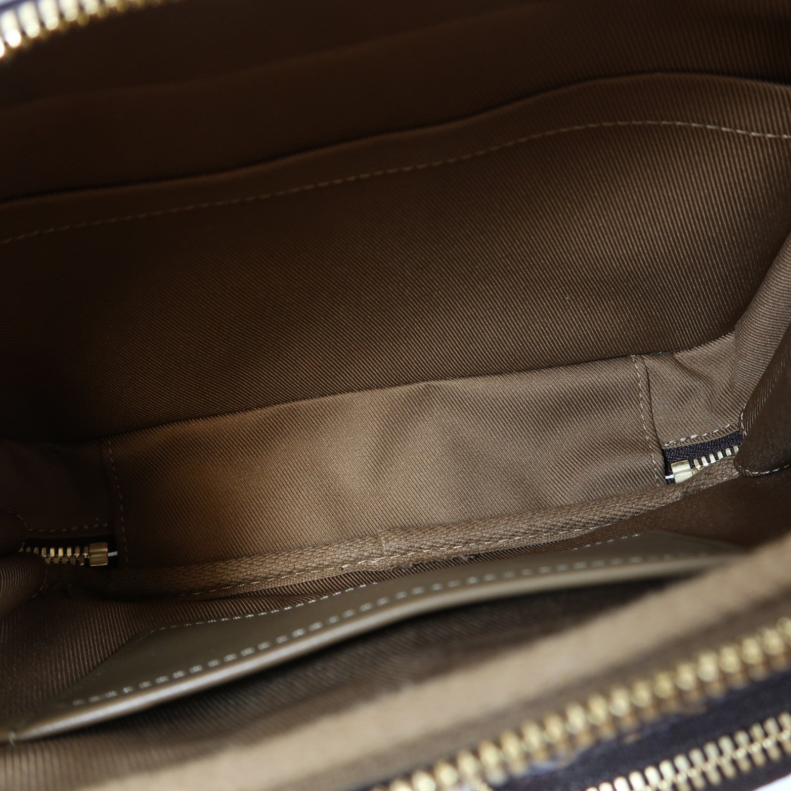 LOUIS VUITTON Monogram Utility金扣手挽肩背兩用袋啡色
