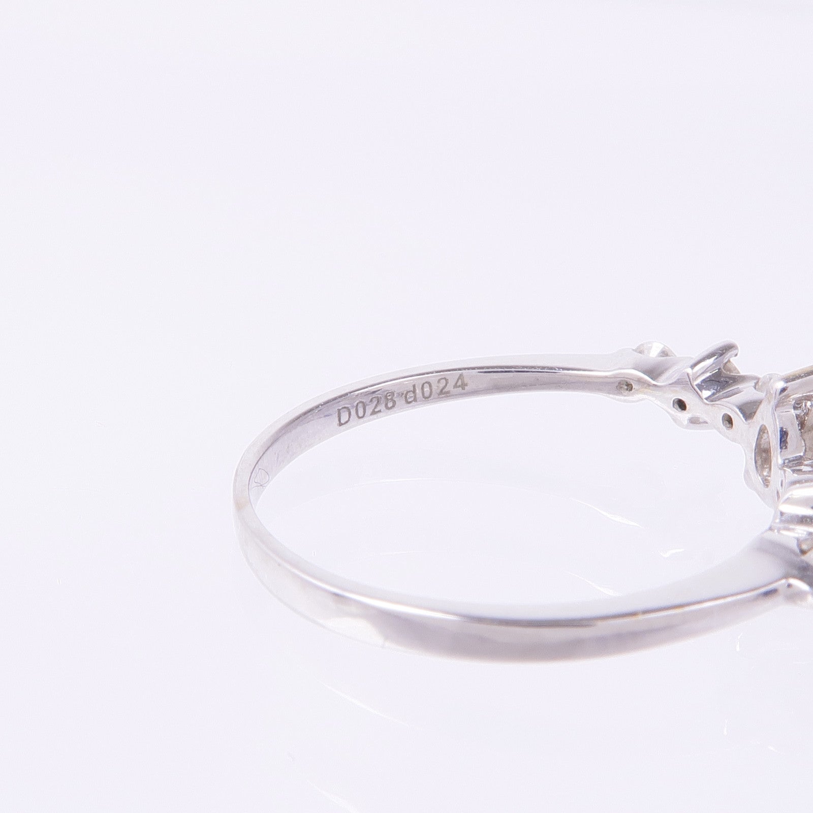 JEWELRY 18K白金Diamond Ring鑽石戒指US#5.75