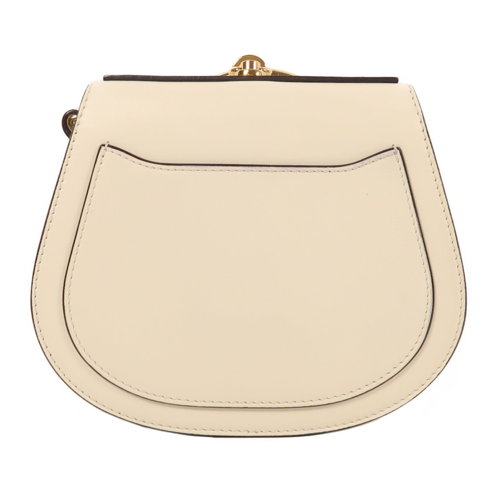 Chloe 牛皮皮革Nile金扣肩背袋