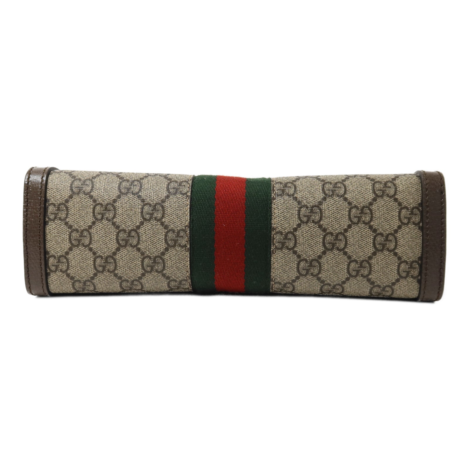 GUCCI 塗層帆布Ophidia GG鏈帶肩背袋
