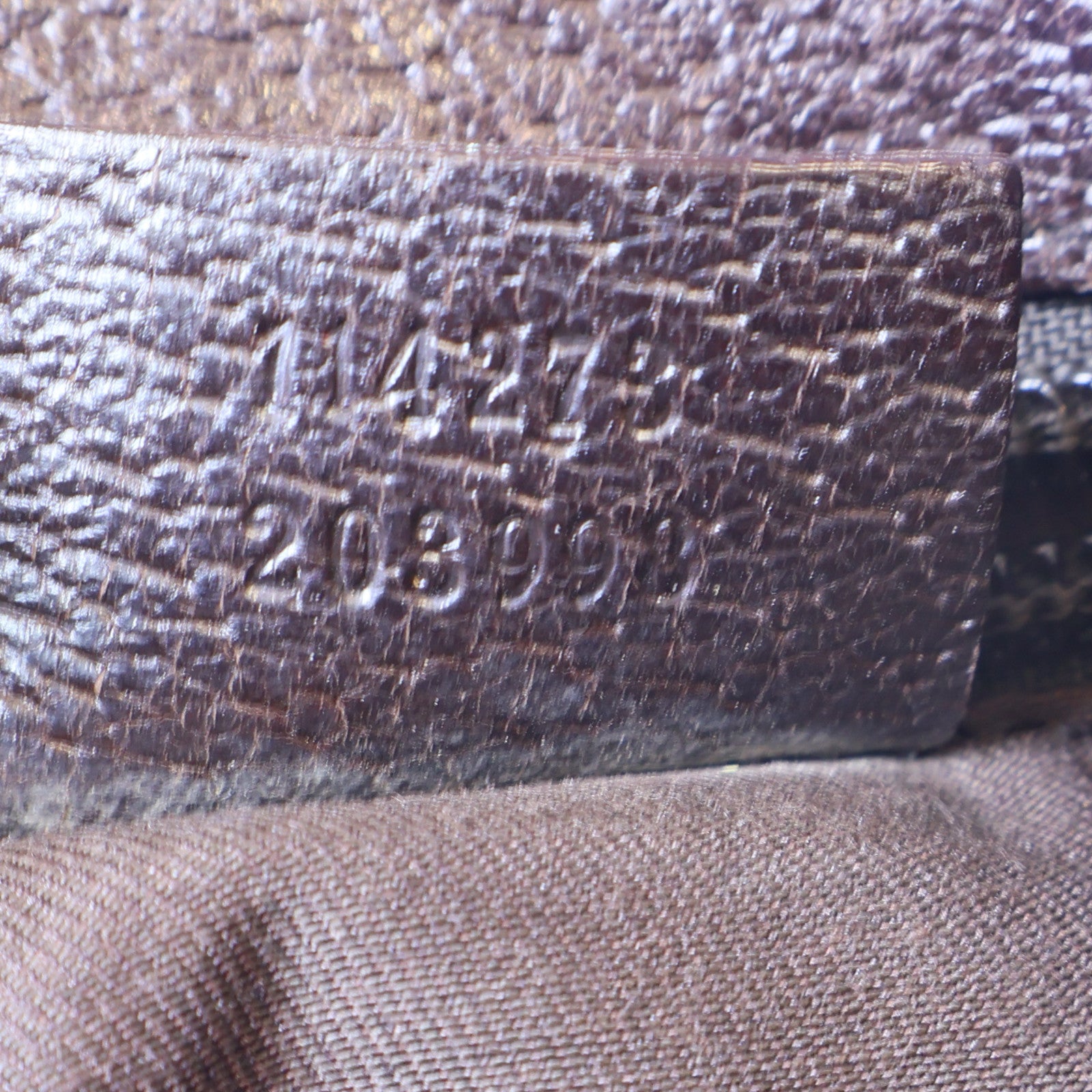 GUCCI 帆布Shoulder Bag銀扣肩背袋棕色
