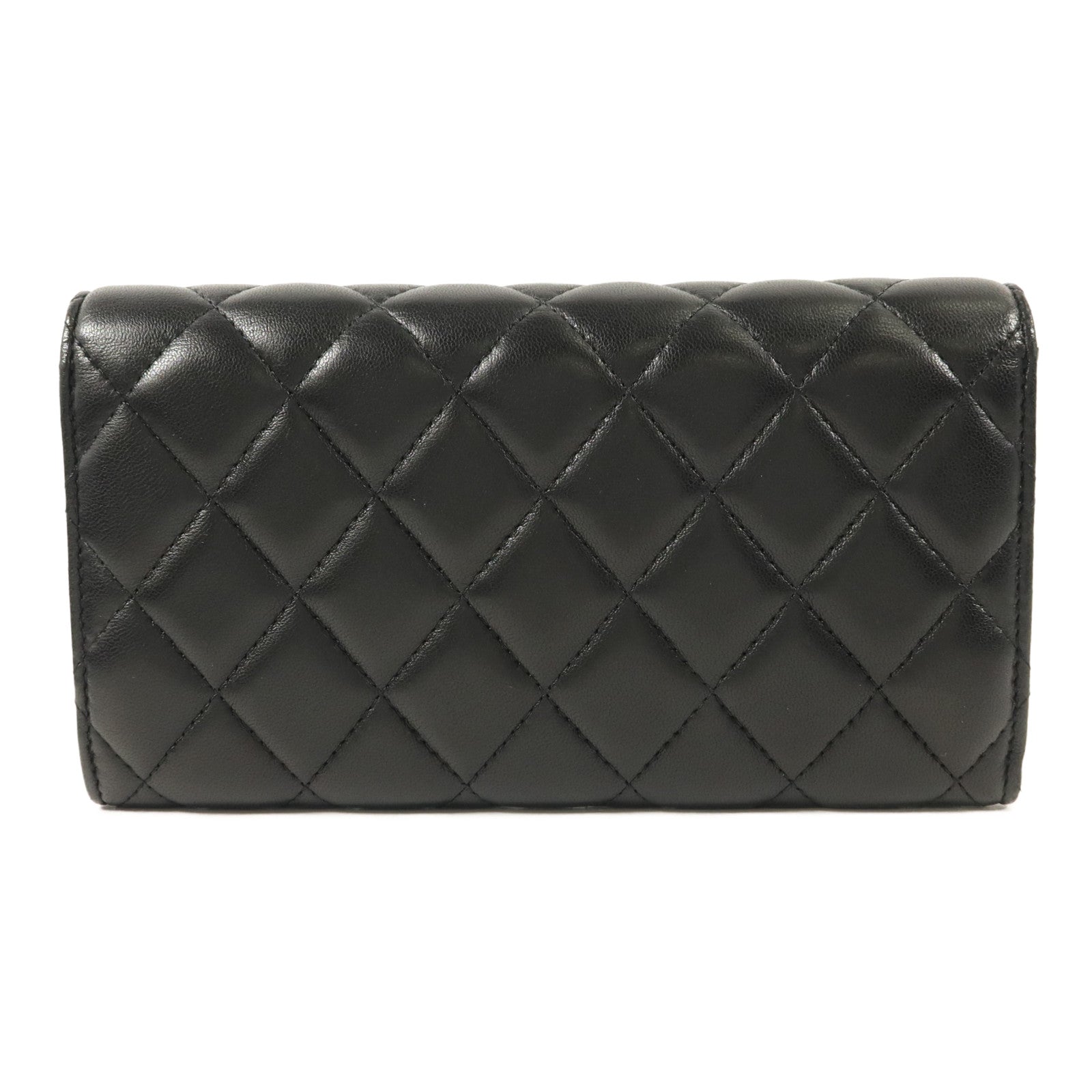 CHANEL 羊皮皮革Classic Flap Long Wallet長錢包