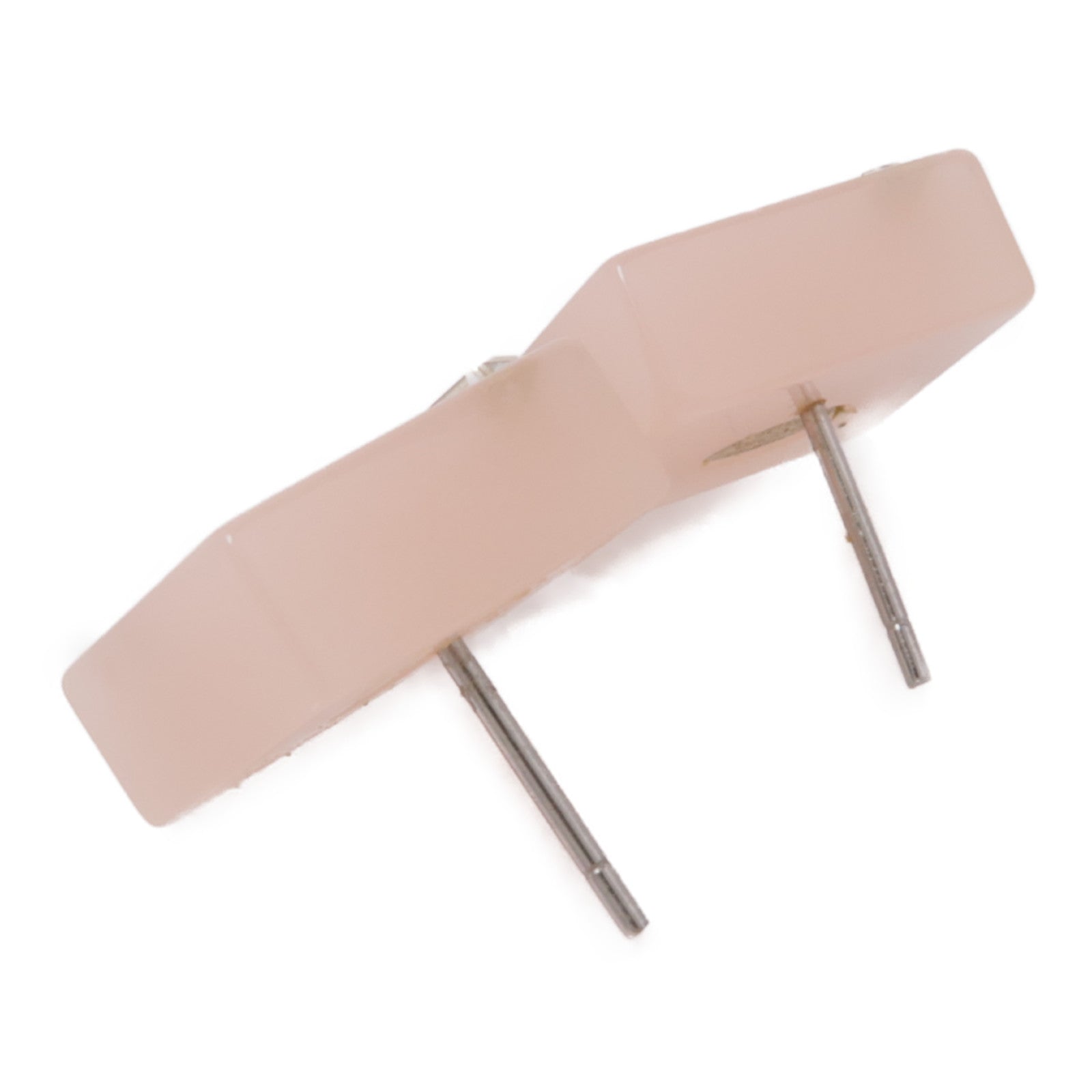 CHANEL CC Earrings Accessories PVC Pink