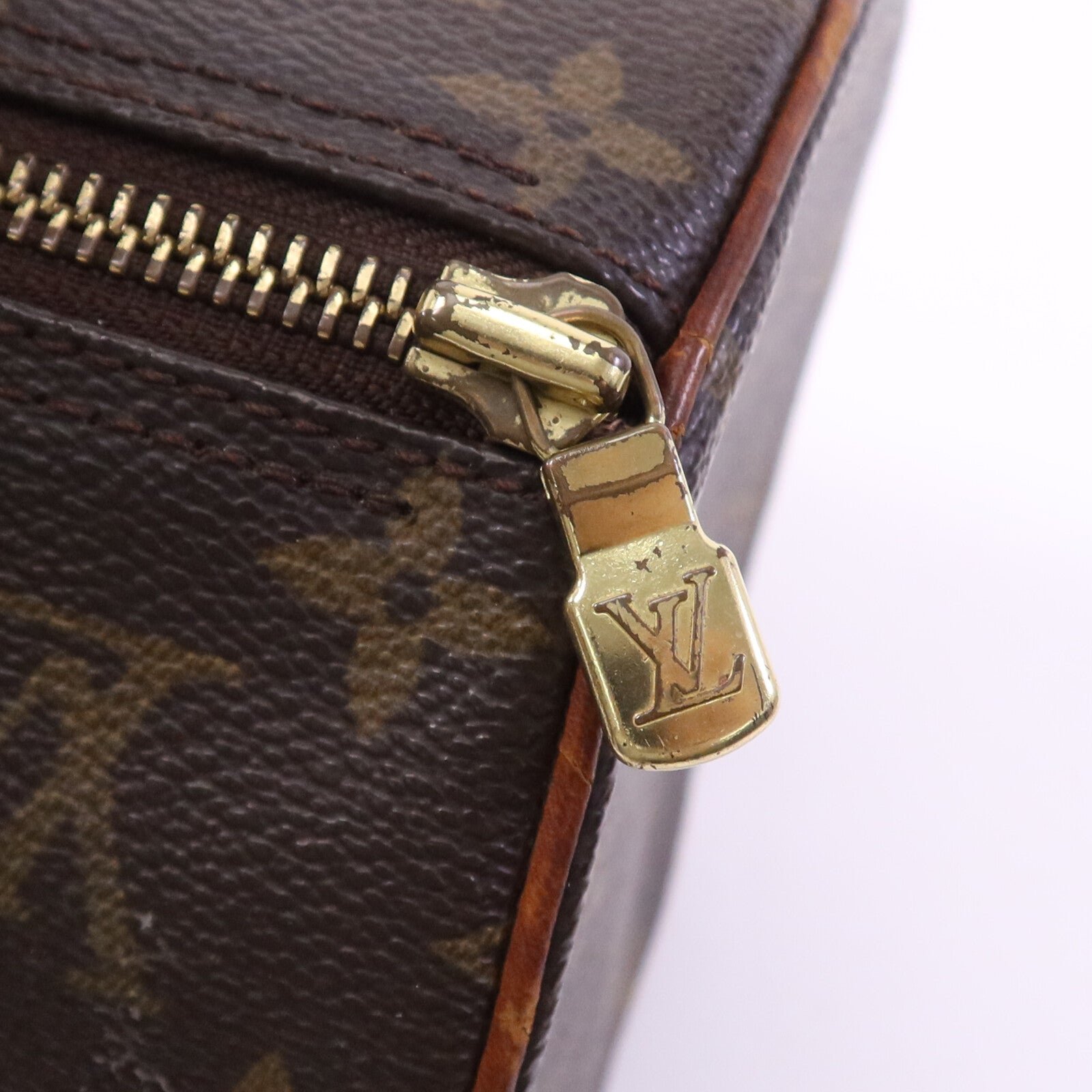 LOUIS VUITTON 【激減優惠】Monogram Papillon GM金扣手挽袋