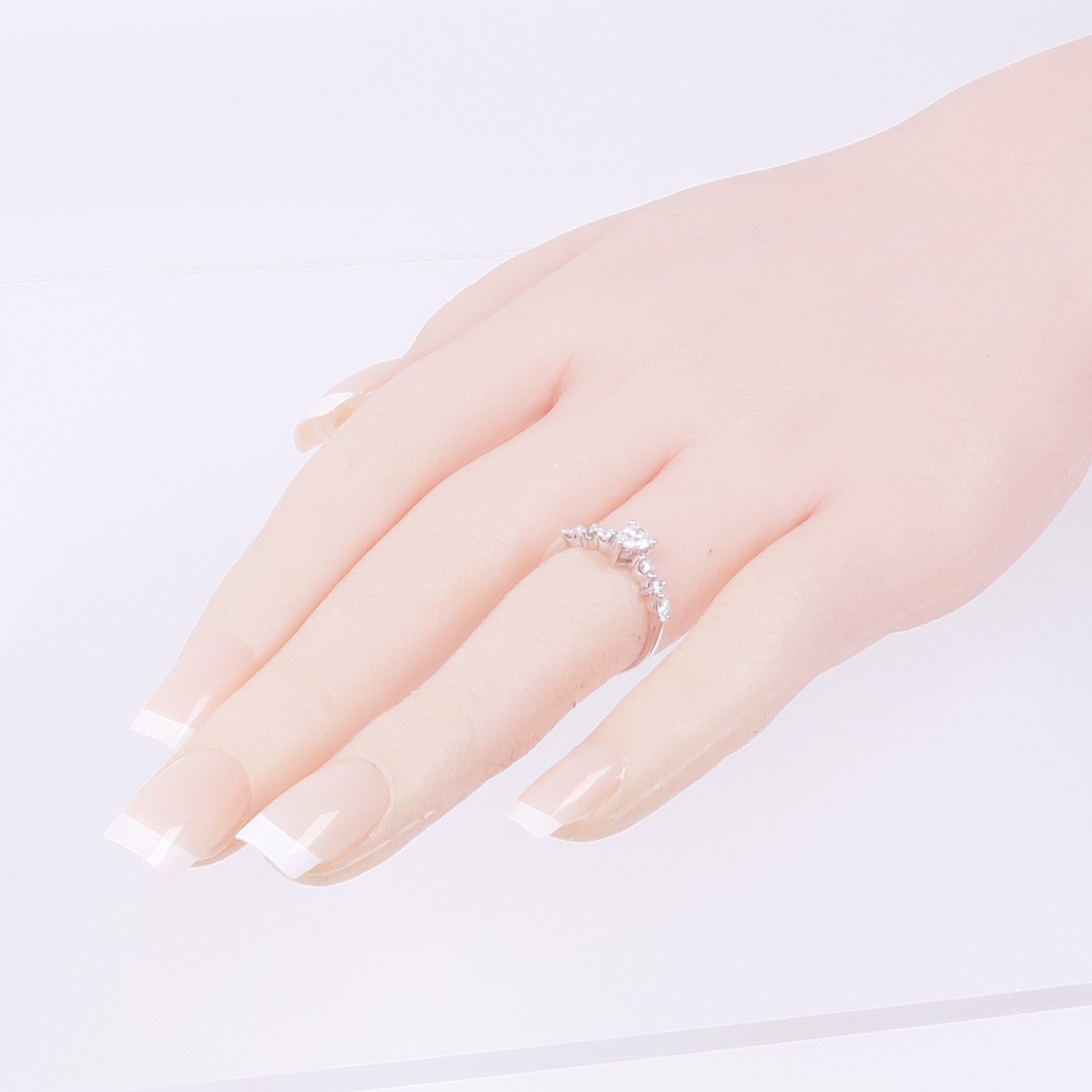 JEWELRY 18K白金Diamond Ring鑽石戒指US#5.75