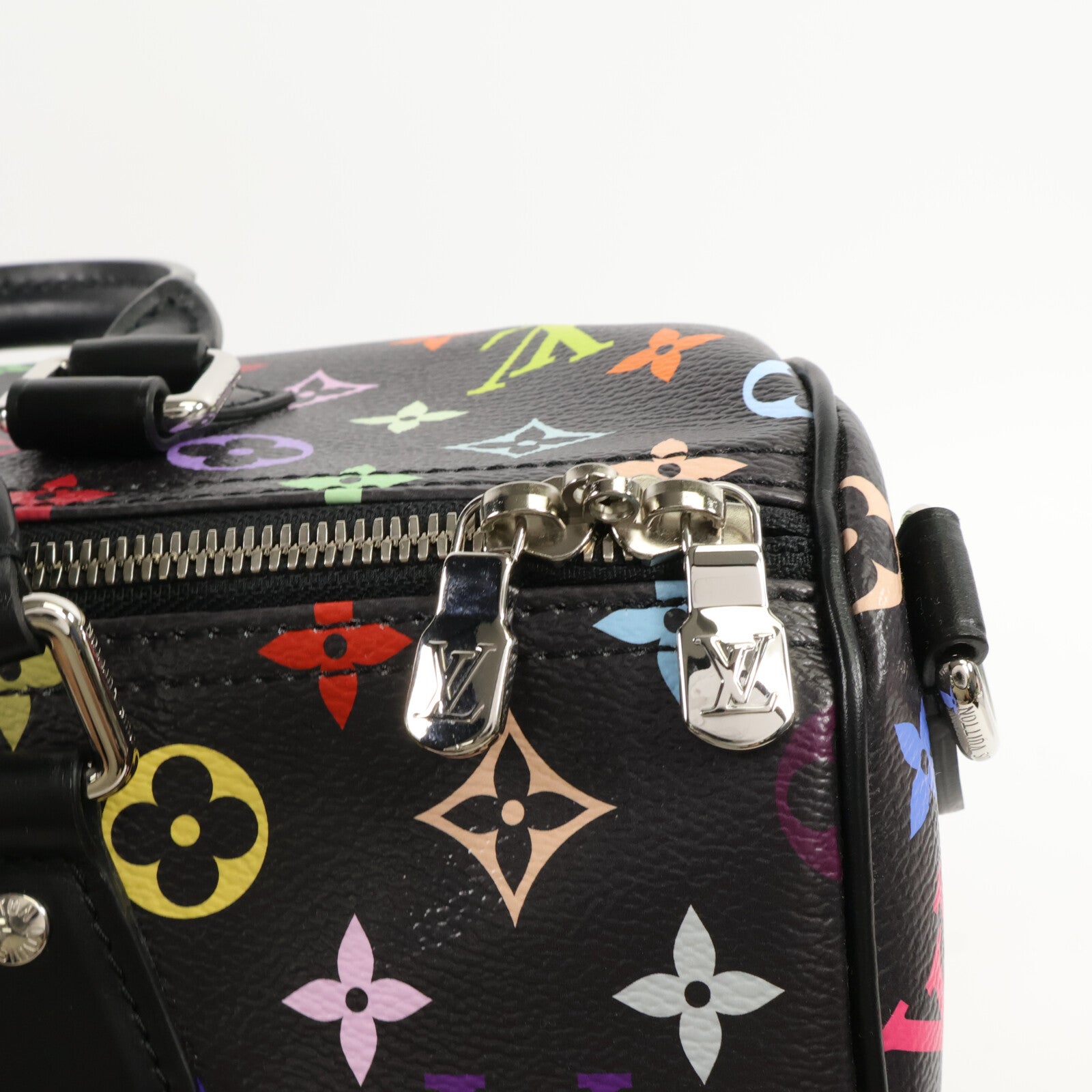 LOUIS VUITTON Monogram Multicolore LV x TM Speedy Soft 30手挽袋