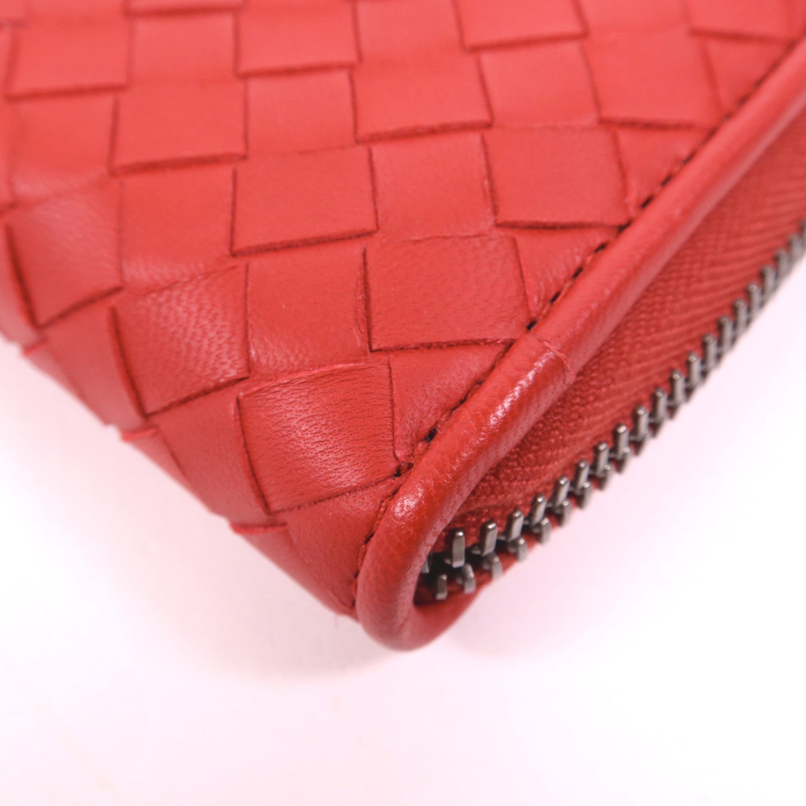 BOTTEGA VENETA 【激減優惠】羊皮皮革Long Wallet長錢包
