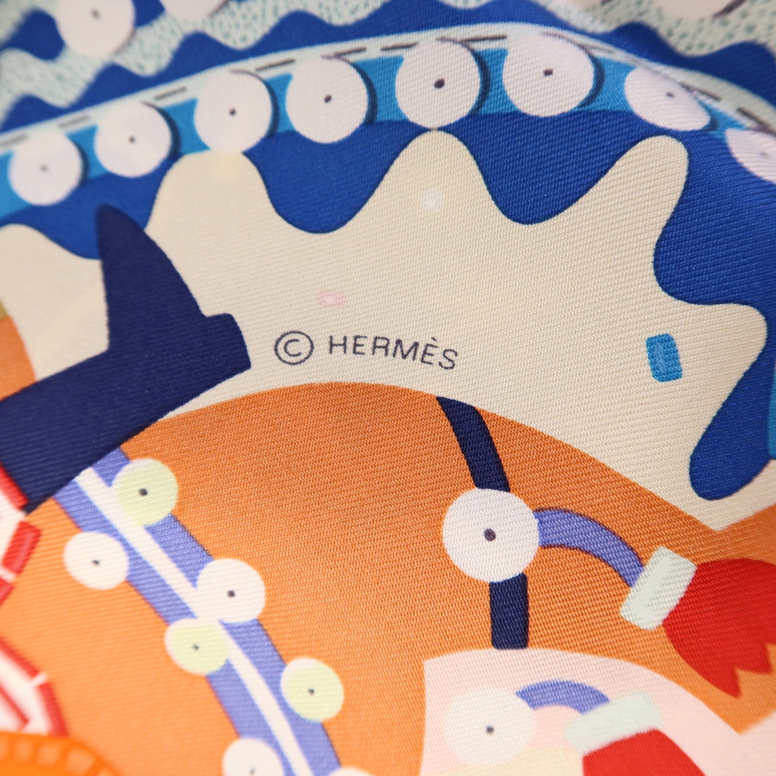 HERMES 絲質Scarf 90X90絲巾