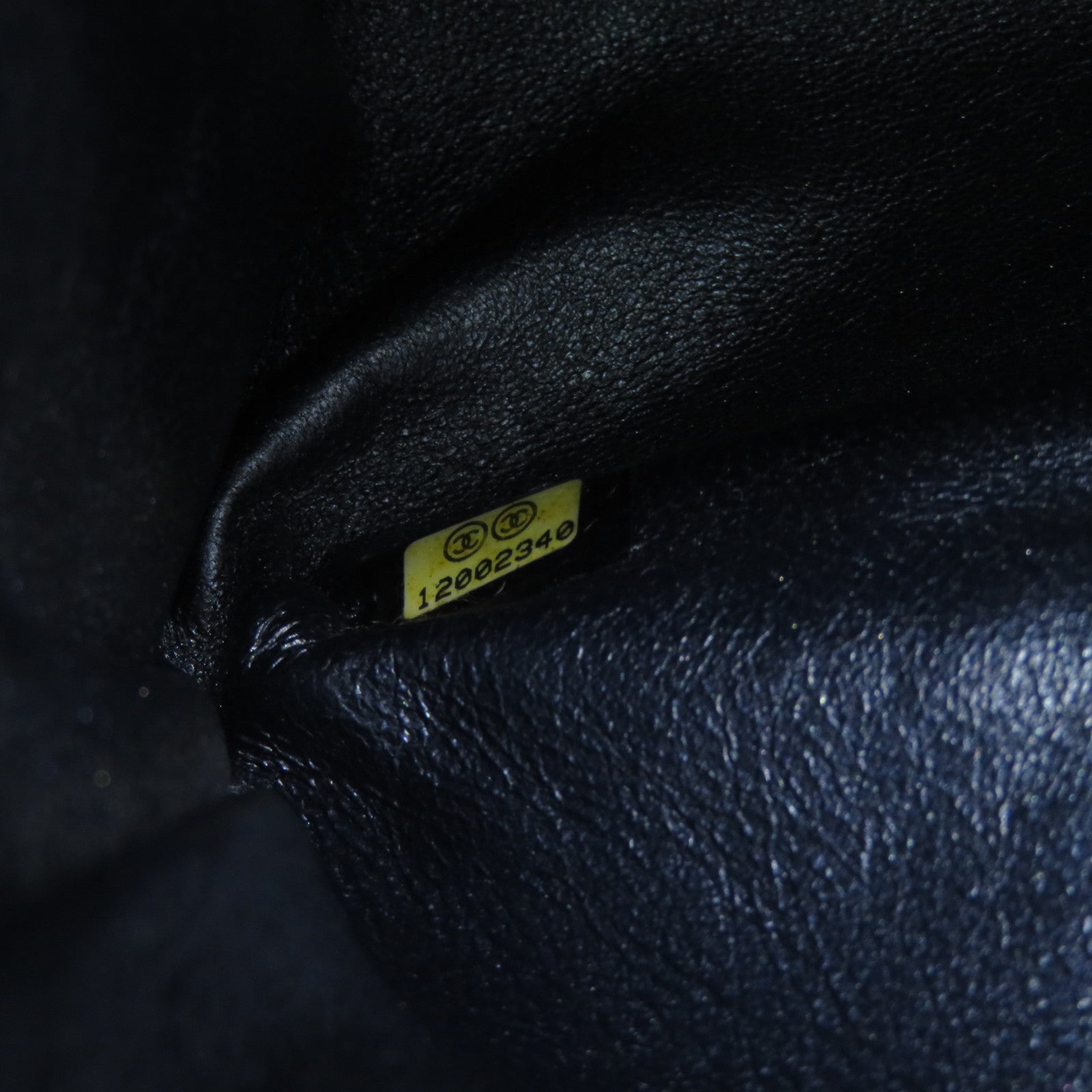 CHANEL **【清倉大減價】菱格牛皮皮革2.55 Chain Shoulder銀扣鏈帶肩背袋藍色