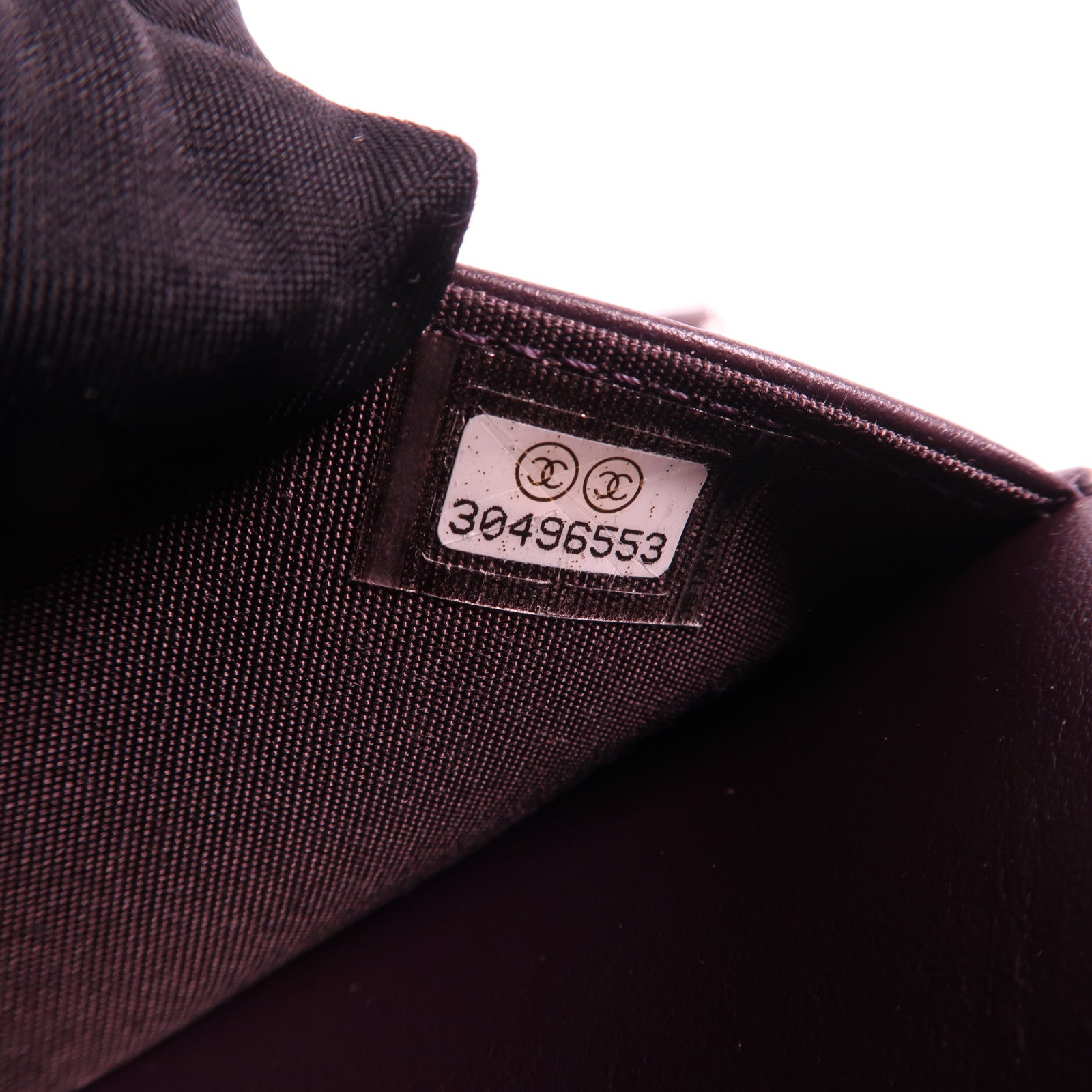 CHANEL 牛皮皮革Boy WOC Wallet On Chain金扣鏈帶肩背袋