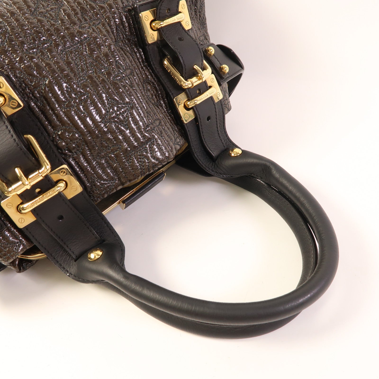 LOUIS VUITTON Monogram Motard Biker金扣肩背袋