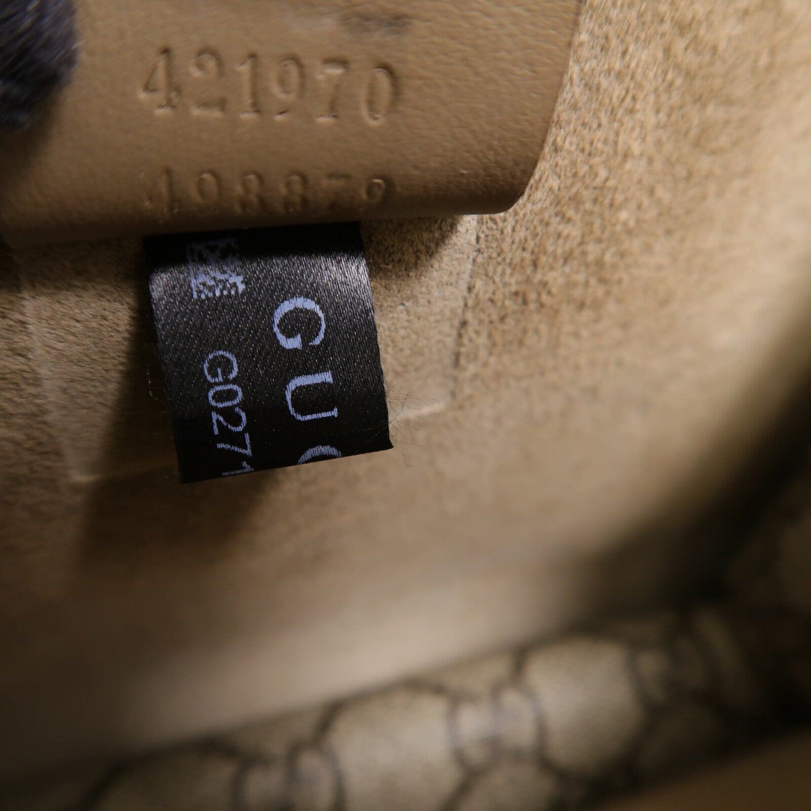 GUCCI 塗層帆布Mini Dionysus鏈帶肩背袋