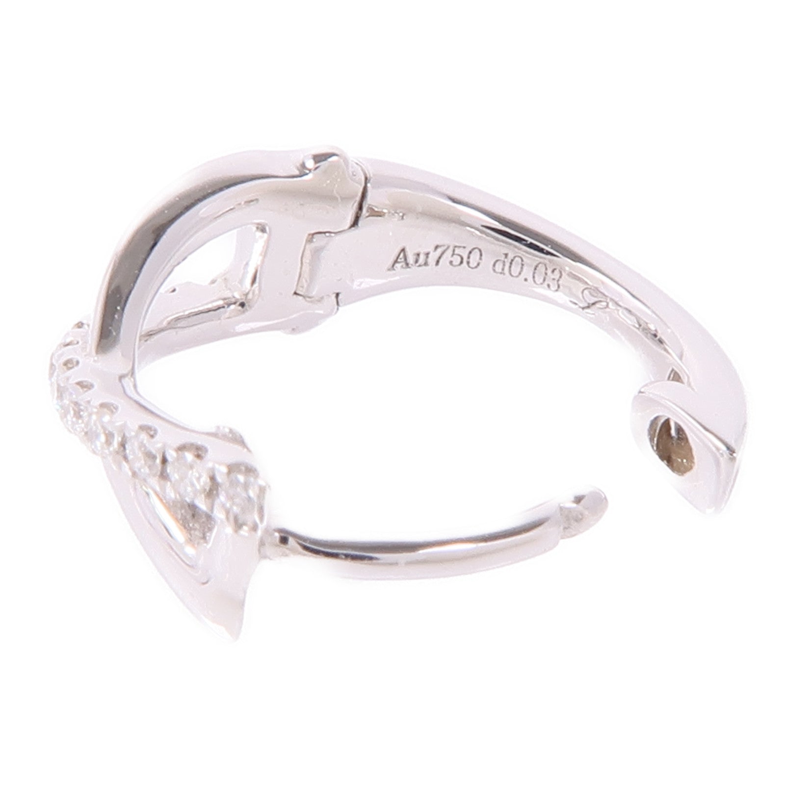 JEWELRY 18K白金Diamond Earrings鑽石耳環