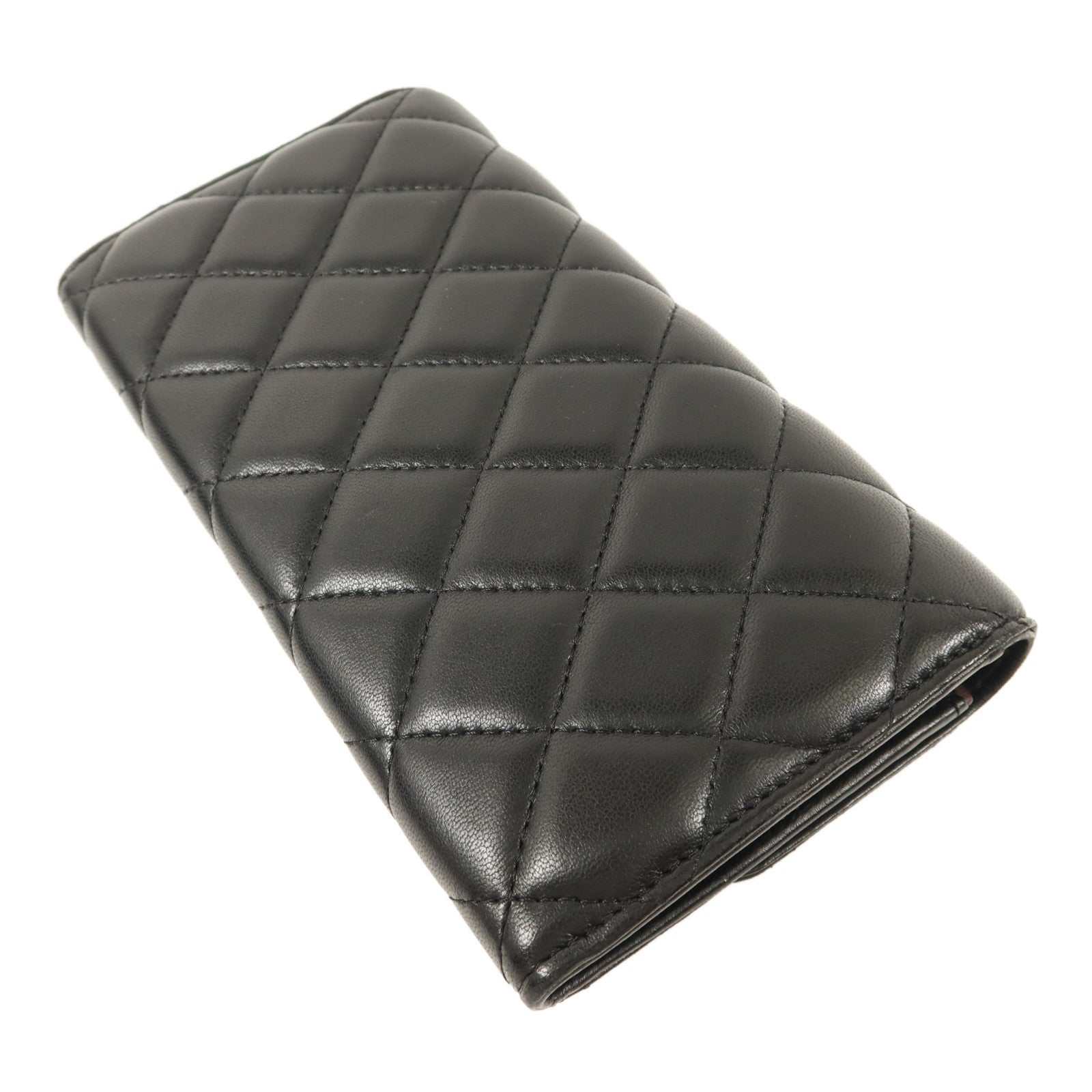 CHANEL 羊皮皮革Classic Flap Long Wallet長錢包
