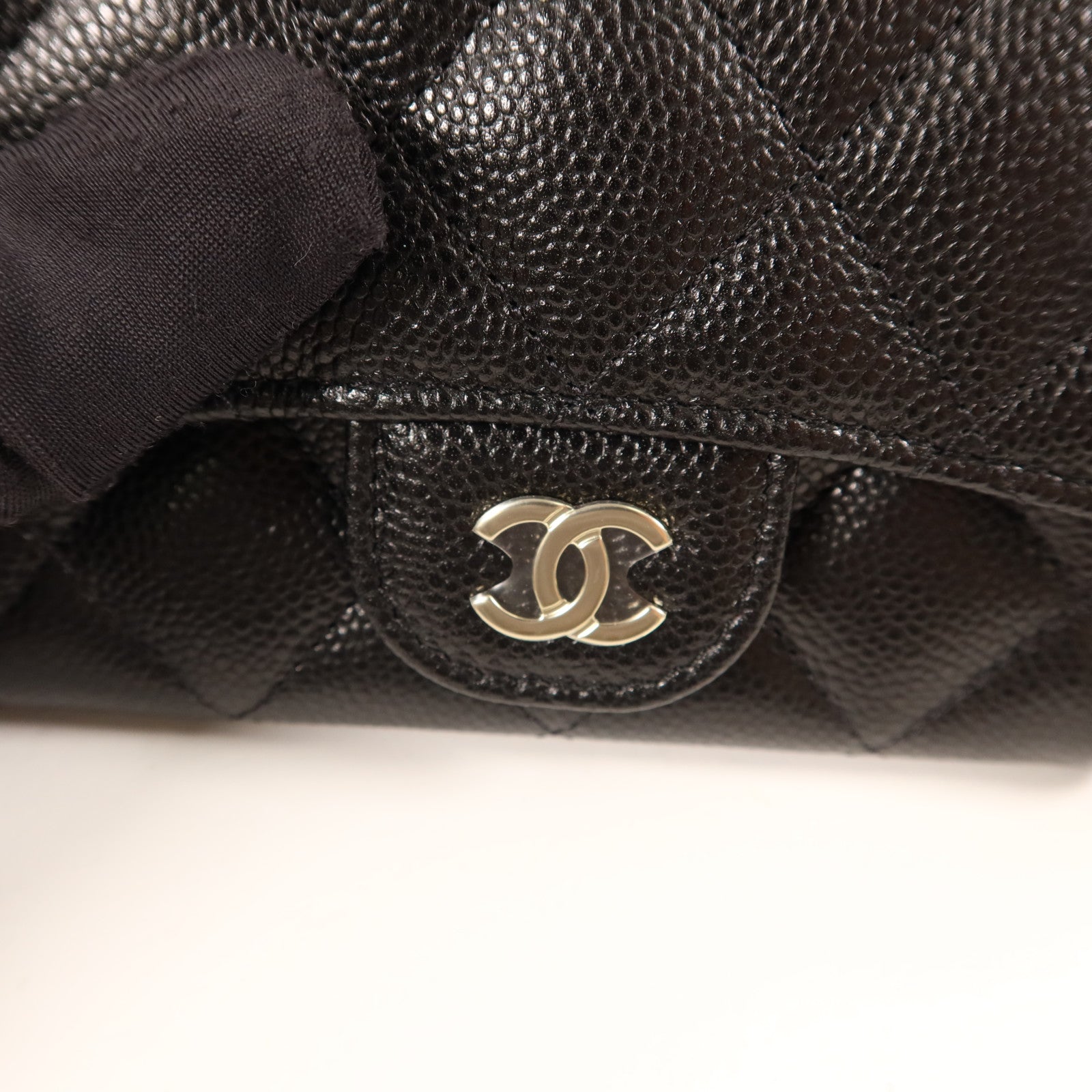 CHANEL 牛皮皮革Card Case金扣卡片套
