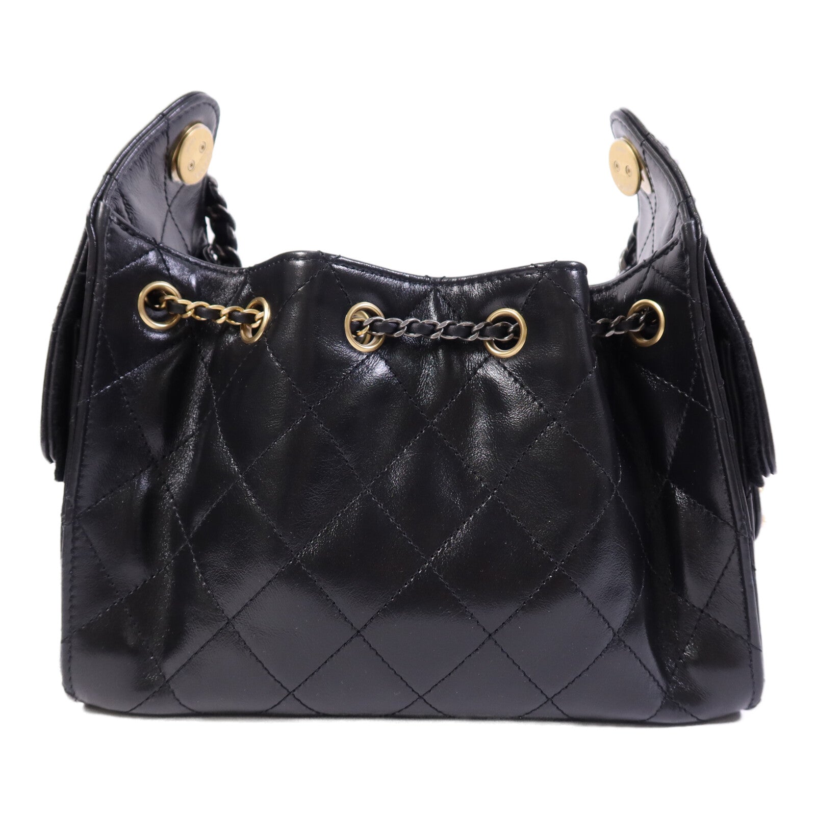 CHANEL 牛皮皮革Chanel Hobo肩背袋