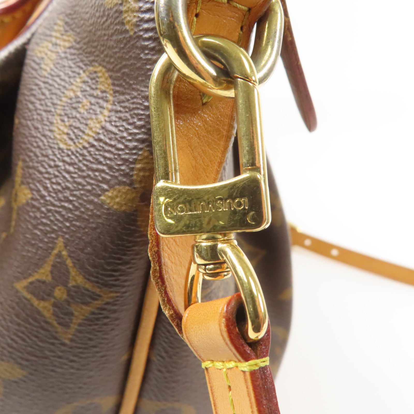 LOUIS VUITTON LV GHW Turenne PM 2 Way Shoulder Bag Handbag M48814 Monogram Brown