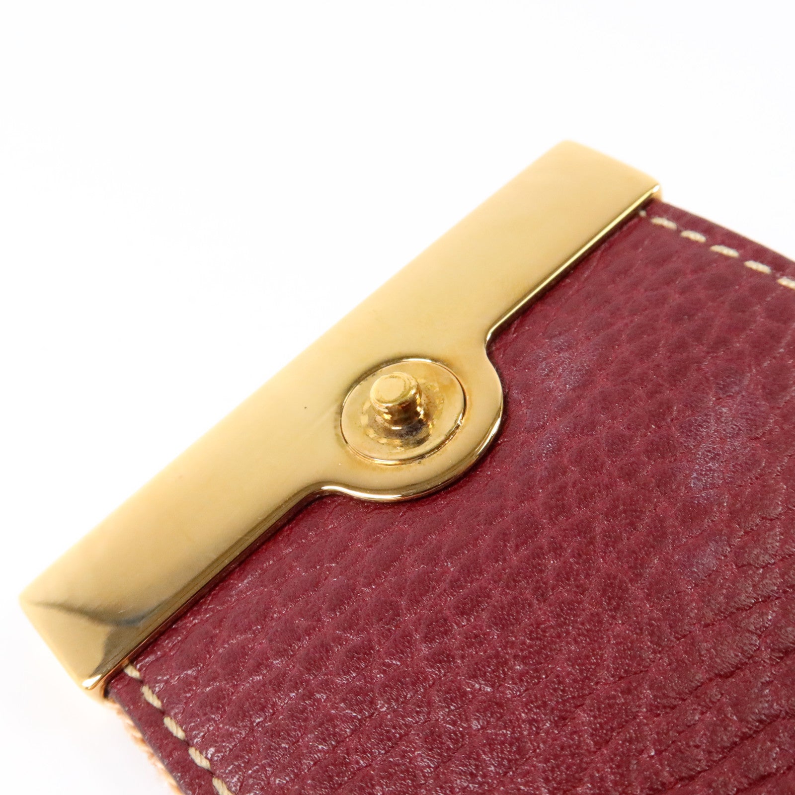 GUCCI 牛皮皮革Wallet金扣錢包