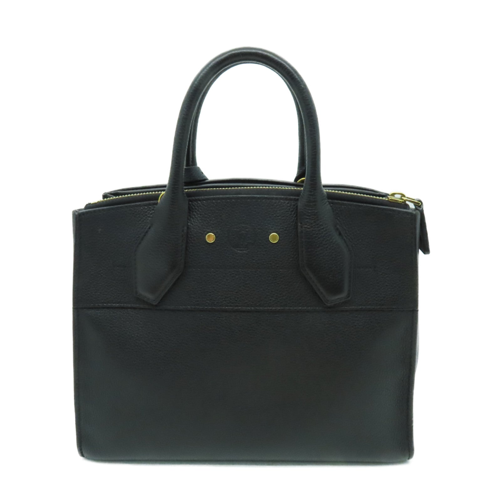LOUIS VUITTON **【激減優惠】牛皮皮革City Steamer PM金扣手挽肩背兩用袋黑色