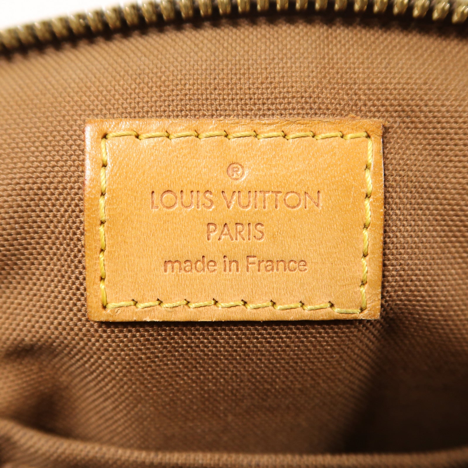 LOUIS VUITTON LV GHW Tivoli PM Shoulder Handbag M40143 Monogram Brown