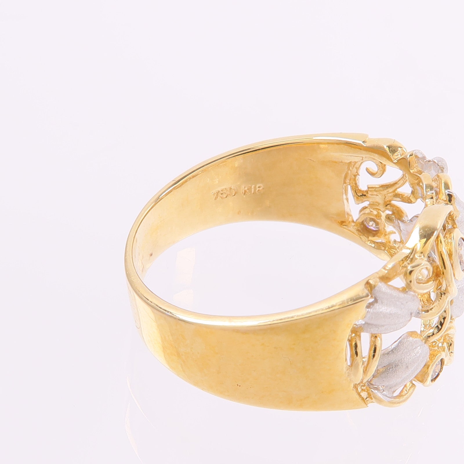 JEWELRY 18K白金/黃金Ring鑽石戒指