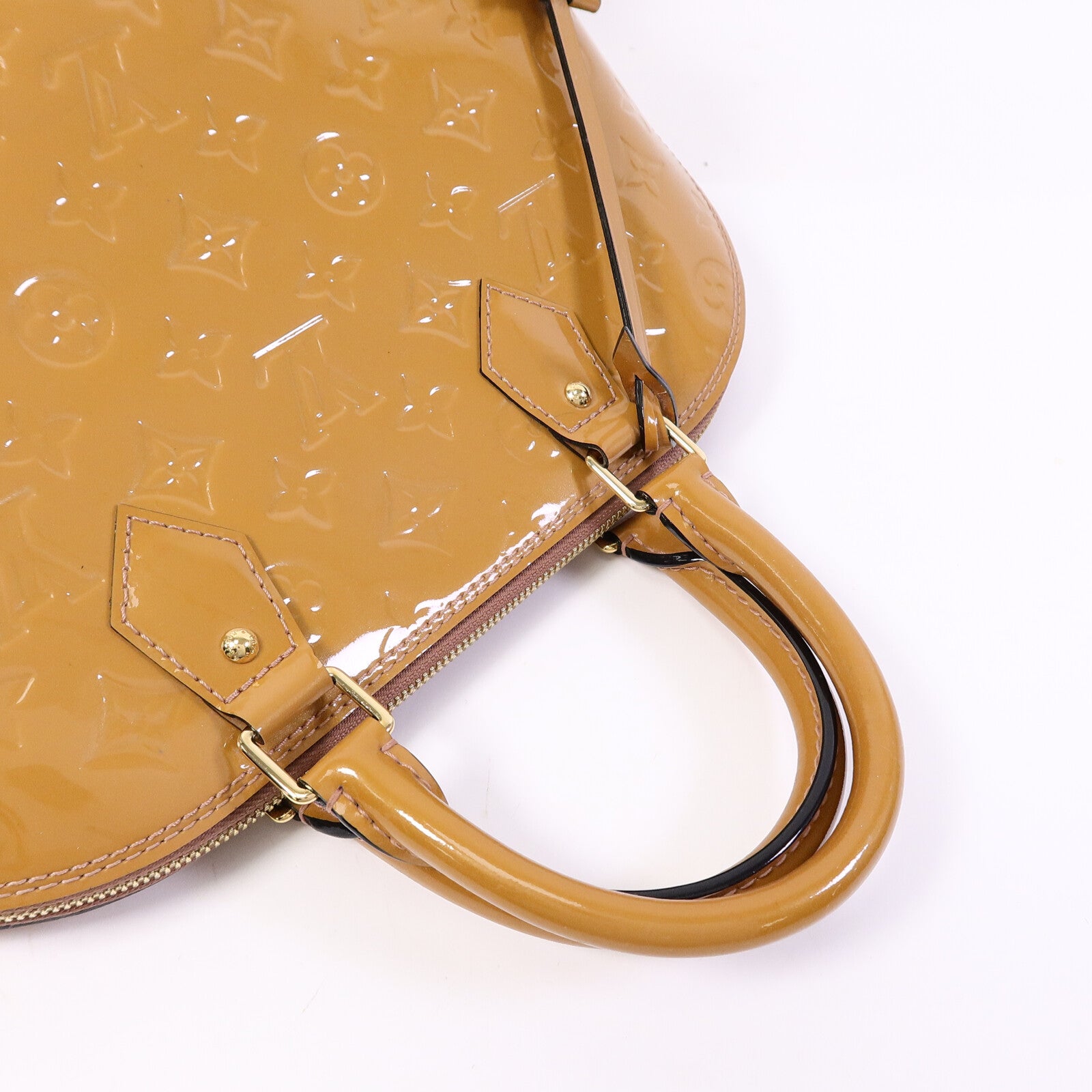 LOUIS VUITTON Monogram Vernis Alma PM手挽袋