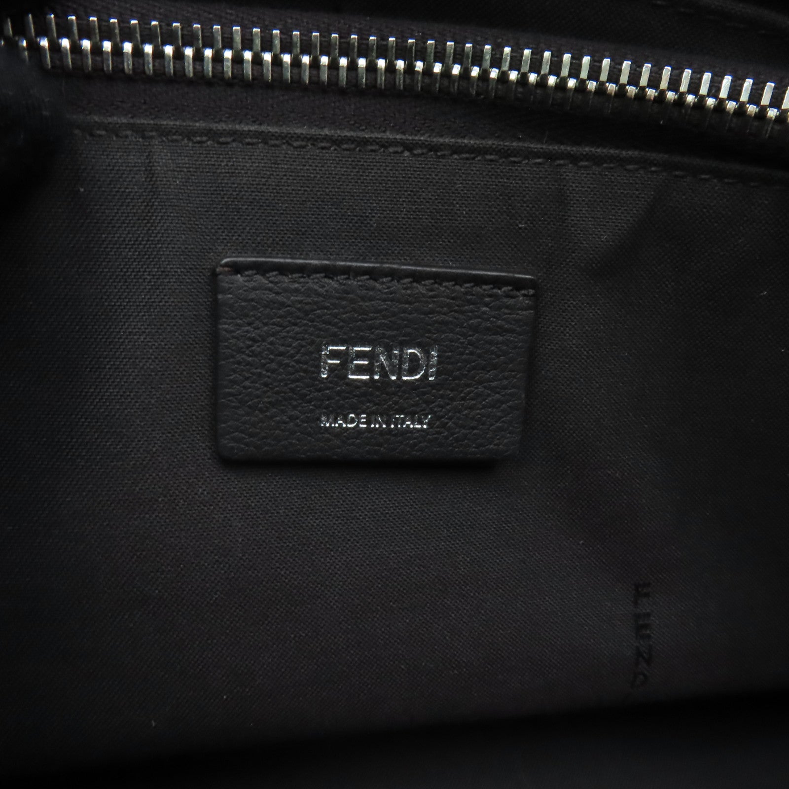 FENDI 【激減優惠】牛皮皮革By The Way銀扣手挽肩背兩用袋米色