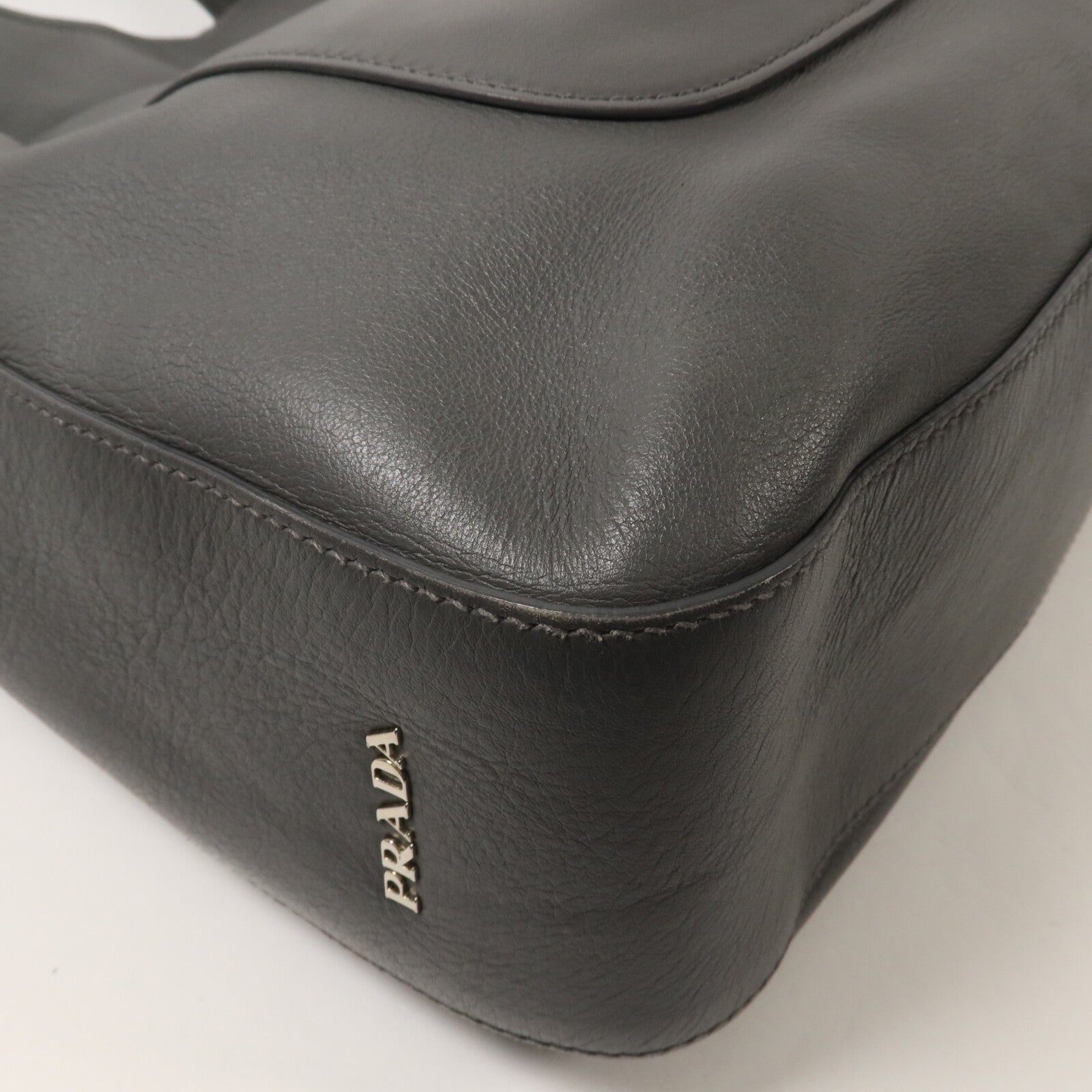 PRADA 牛皮皮革Hobo Bag肩背袋