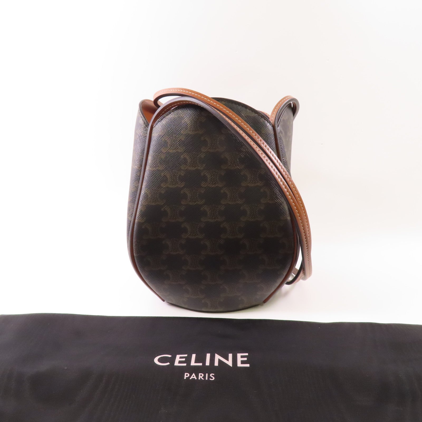 CELINE 塗層帆布Shoulder Bag肩背袋