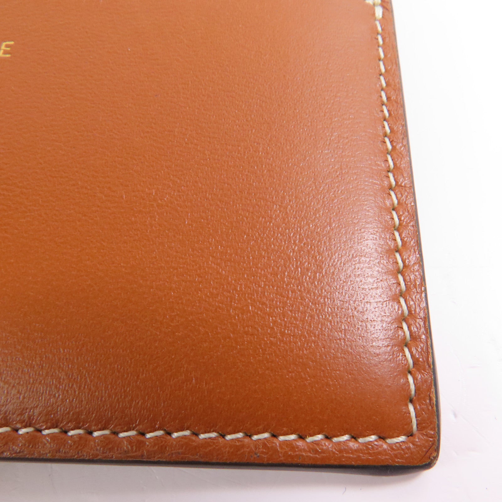 CELINE 塗層帆布/牛皮皮革Card Holder金扣卡片套