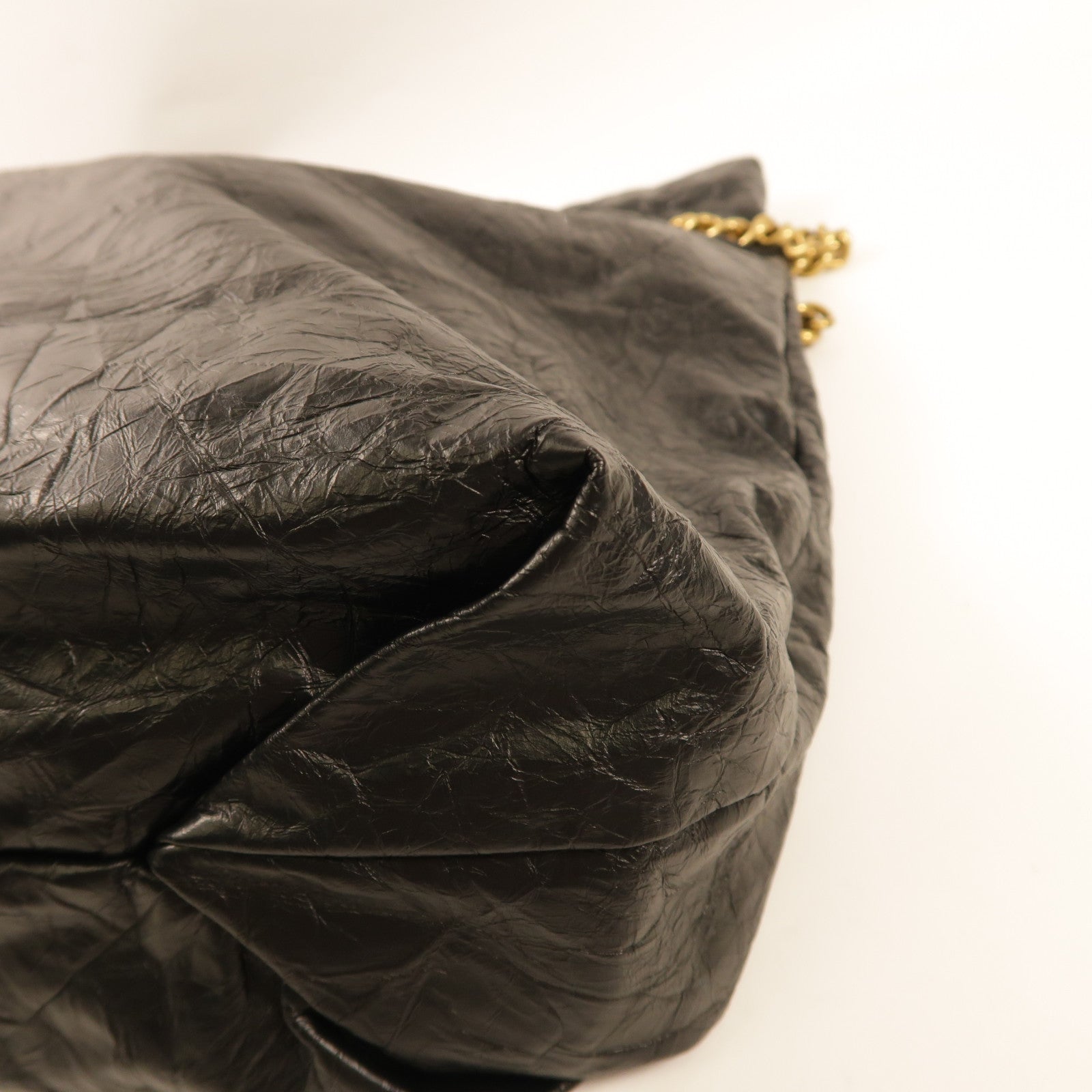 BALENCIAGA 牛皮皮革Crush Medium Tote Bag肩背袋