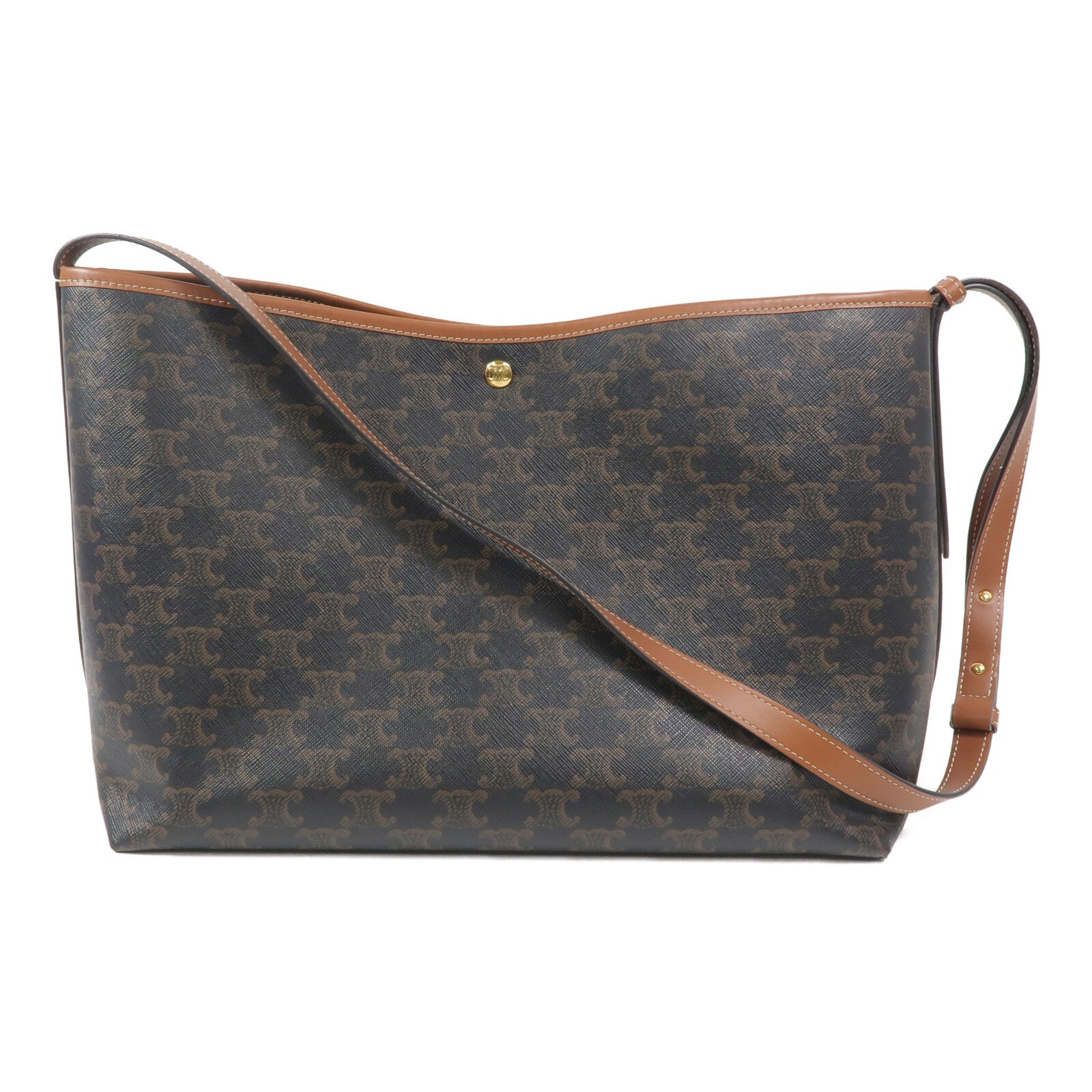CELINE 塗層帆布Soft Shopper肩背袋