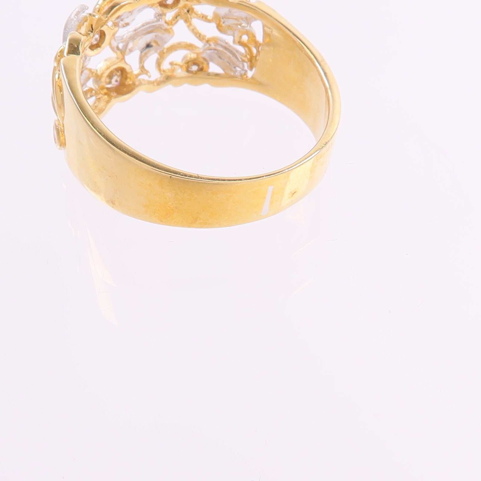 JEWELRY 18K白金/黃金Ring鑽石戒指