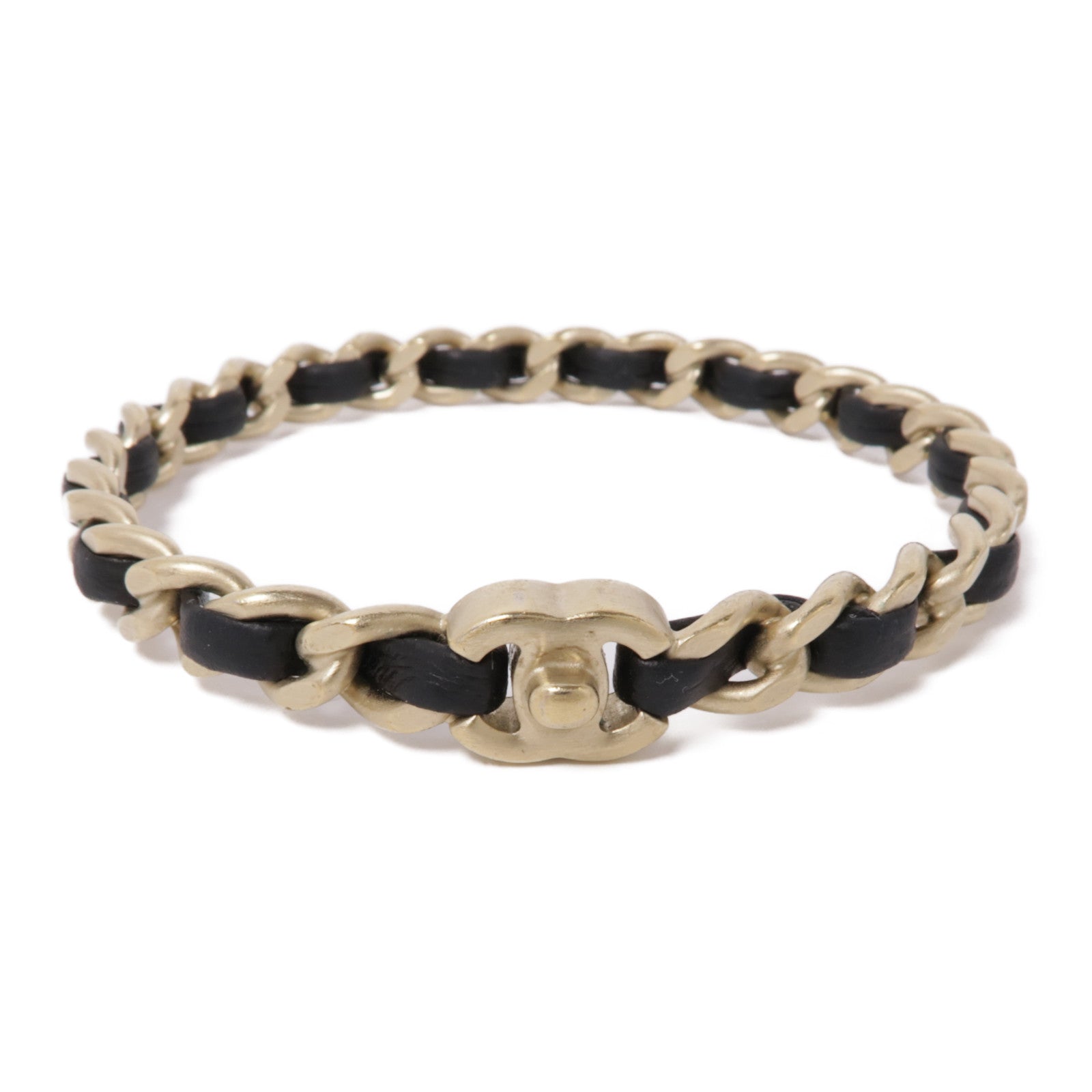 CHANEL 金屬/皮革 Bracelet手鐲