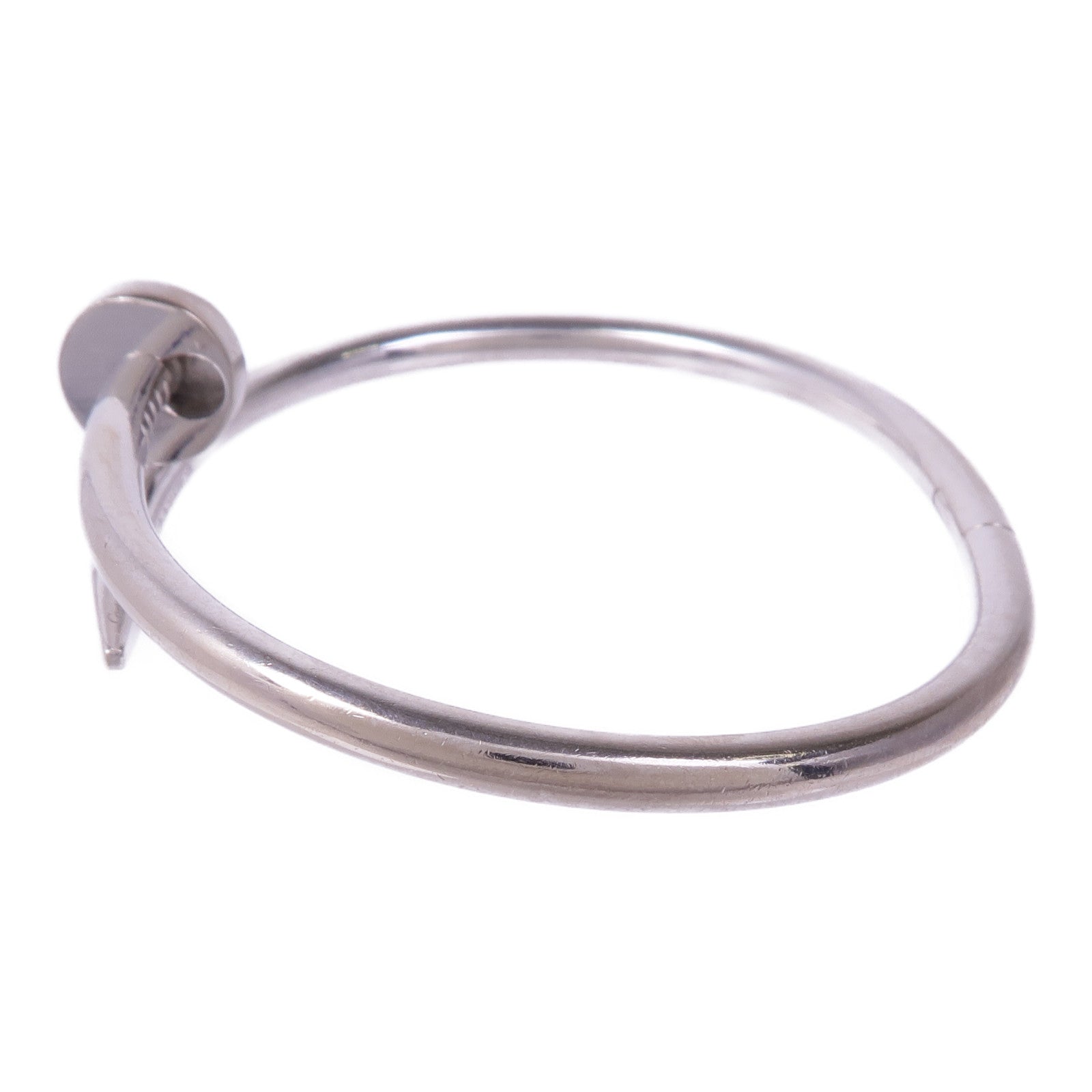 CARTIER 18K白金Juste Un Clou Bracelet手鐲