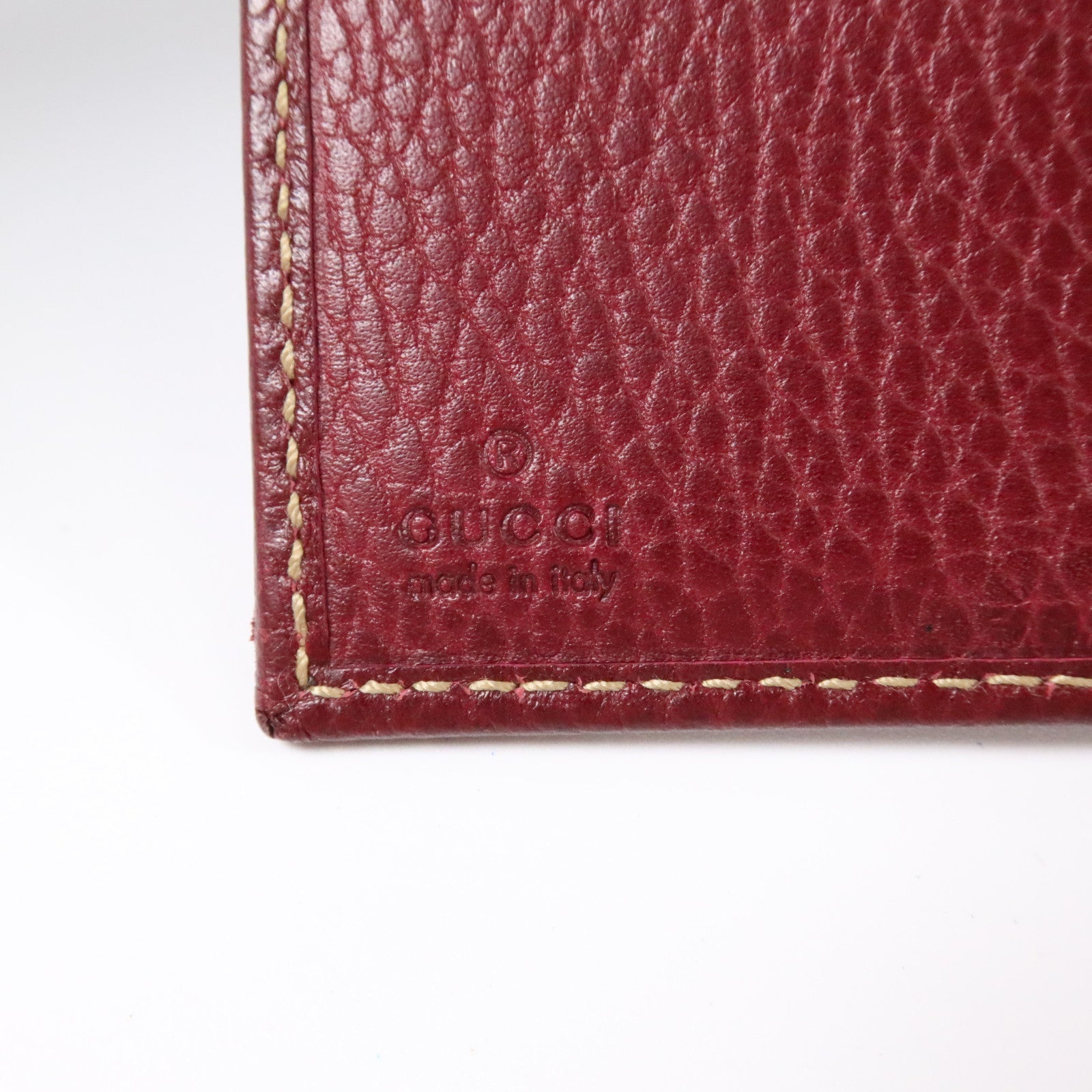 GUCCI 牛皮皮革Wallet金扣錢包