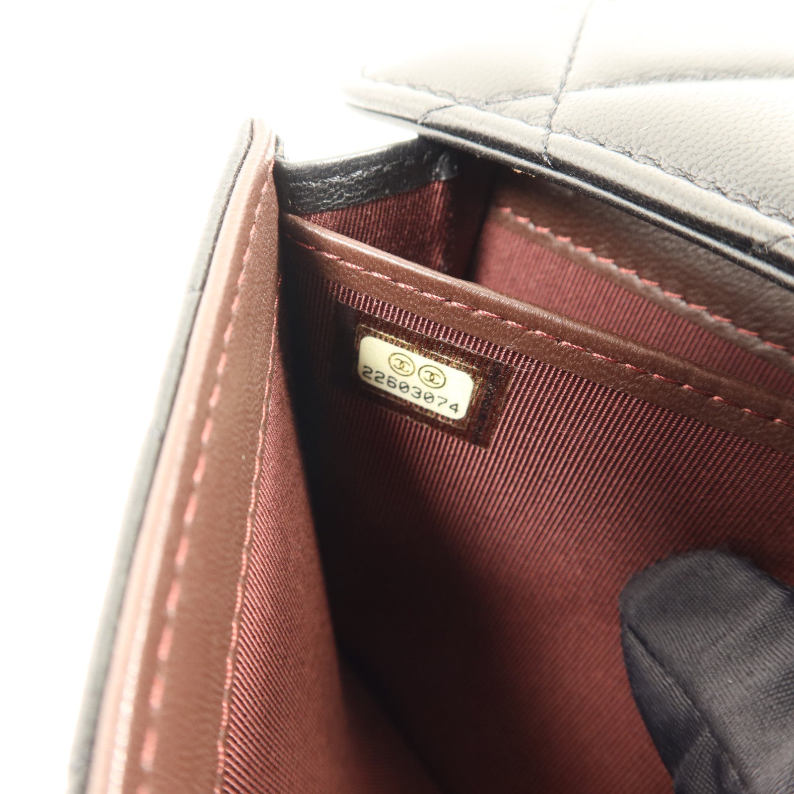CHANEL 羊皮皮革Classic Flap Long Wallet長錢包