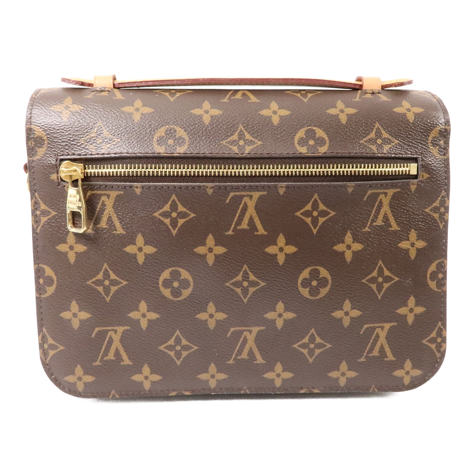 LOUIS VUITTON Monogram Pochette Metis MM金扣手挽肩背兩用袋